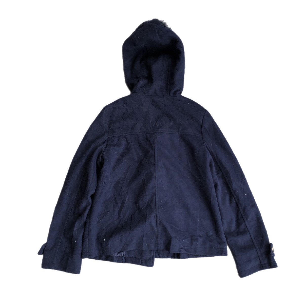 Japanese Brand Joky Gal Duffle Raccoon Jacket Size US S / EU 44-46 / 1 - 2 Thumbnail