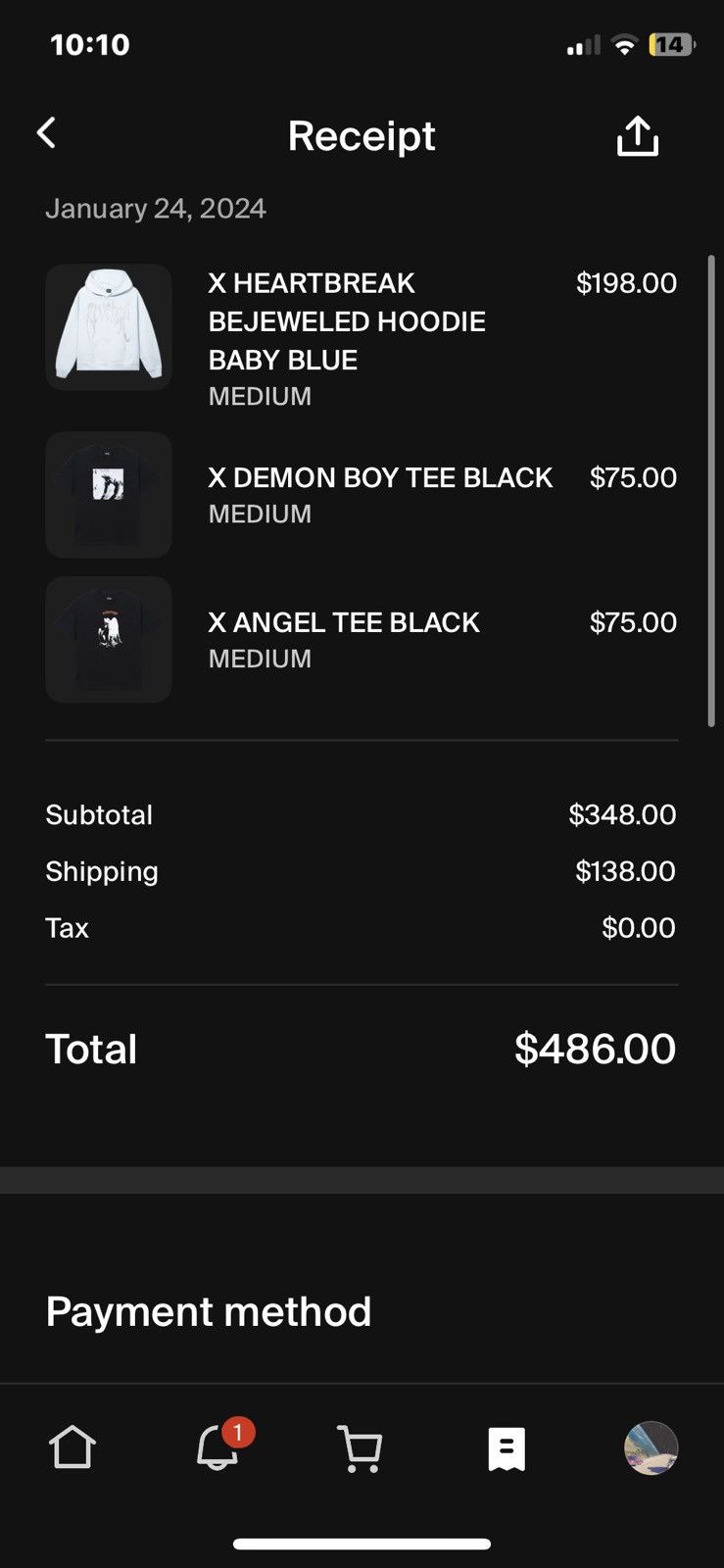 Revenge Revenge x demon boy tee Size US M / EU 48-50 / 2 - 1 Thumbnail
