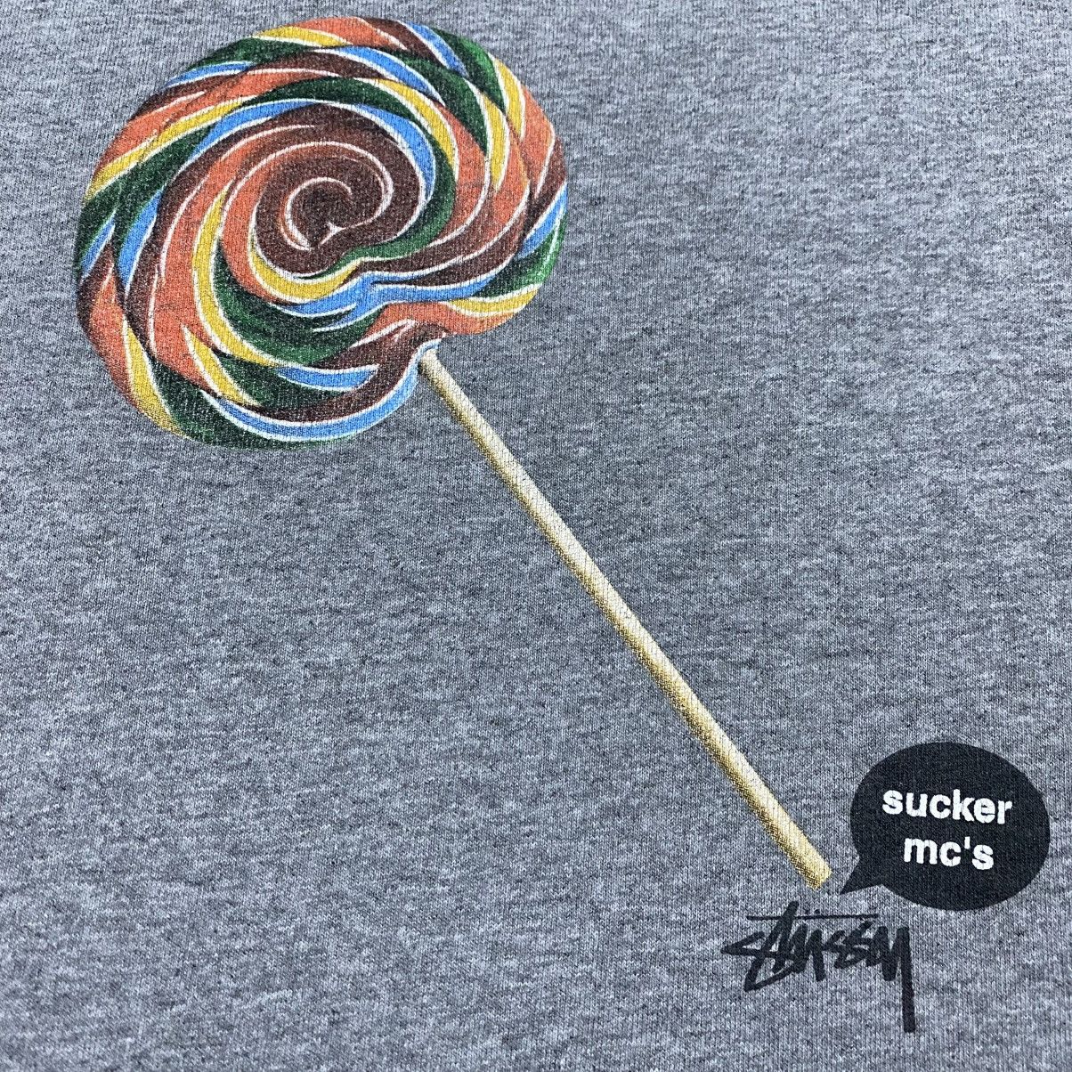 Stussy Rare‼️🔥Vintage Stussy RUN D.M.C. Sucker MC's Lollipop Print Size US L / EU 52-54 / 3 - 7 Thumbnail