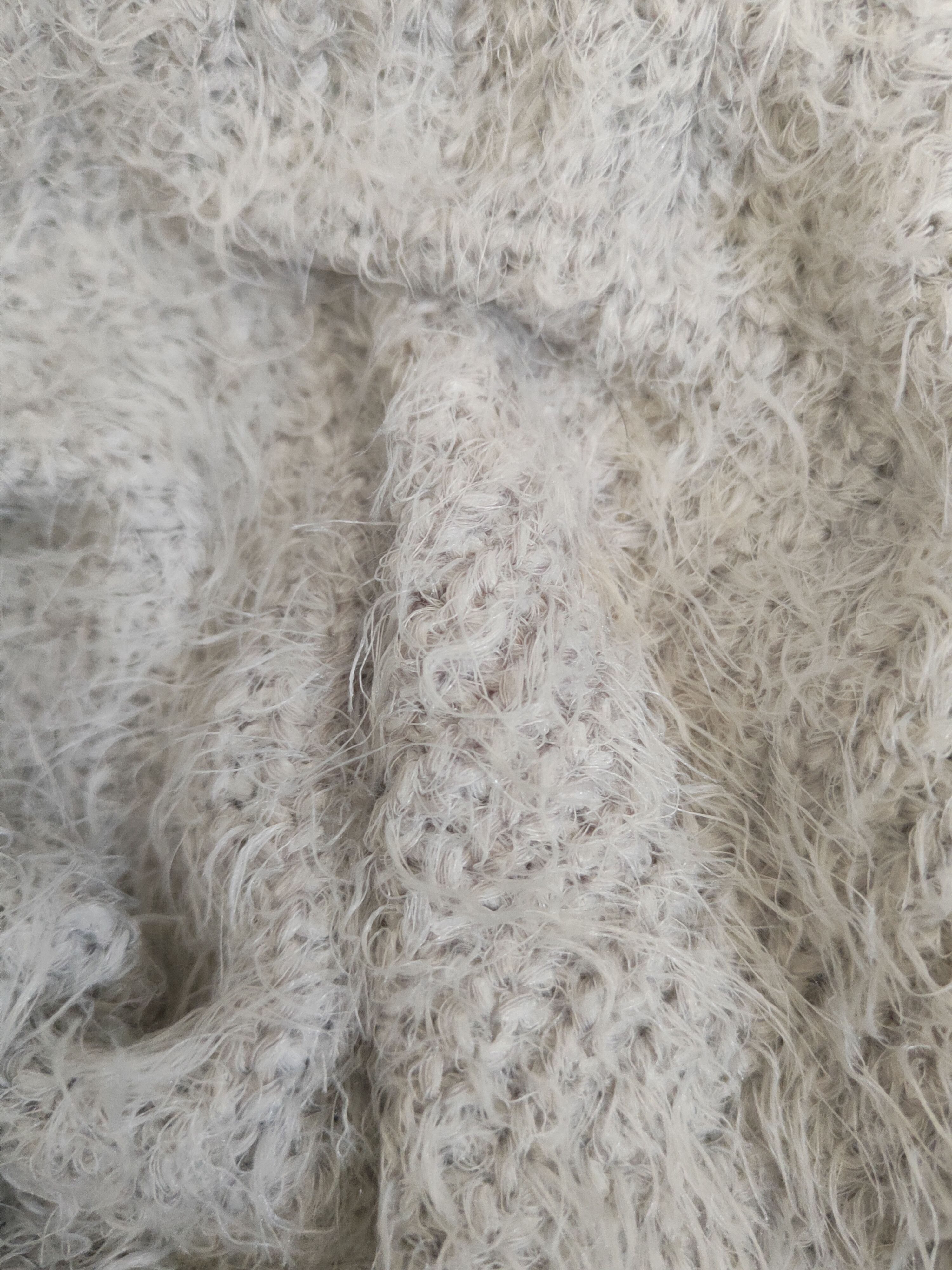 Japanese Brand DL Japanese Brand Gray Fur Mohair Knitwear #46-468 Size XS / US 0-2 / IT 36-38 - 12 Thumbnail