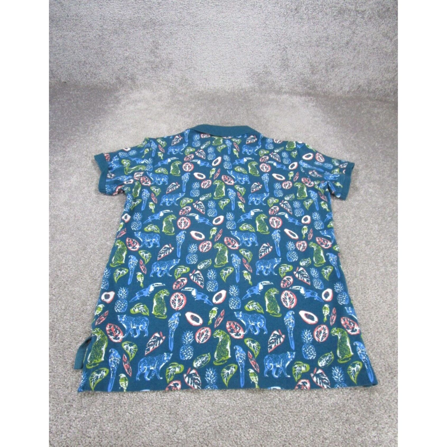 Bonobos Bonobos Mens Slim Fit Polo Shirt Blue Medium Cotton Stretch Size US M / EU 48-50 / 2 - 3 Thumbnail