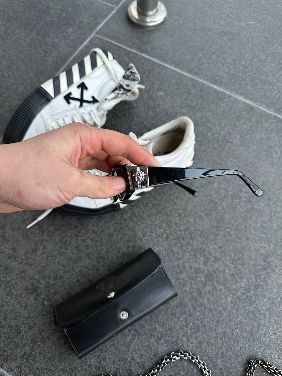 Versace versace medusa sunglasss vintage Size ONE SIZE - 3 Thumbnail