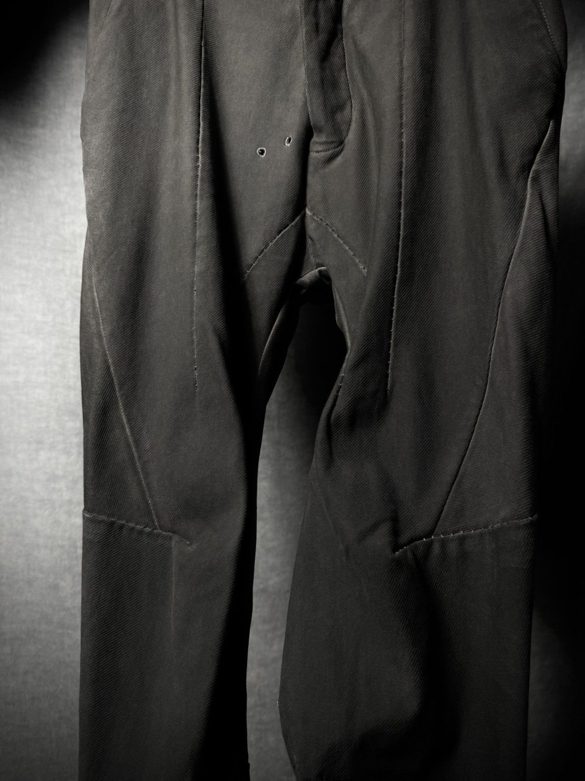Masnada Masnada Structured Hand-Stitched Trousers Size US 31 - 4 Thumbnail