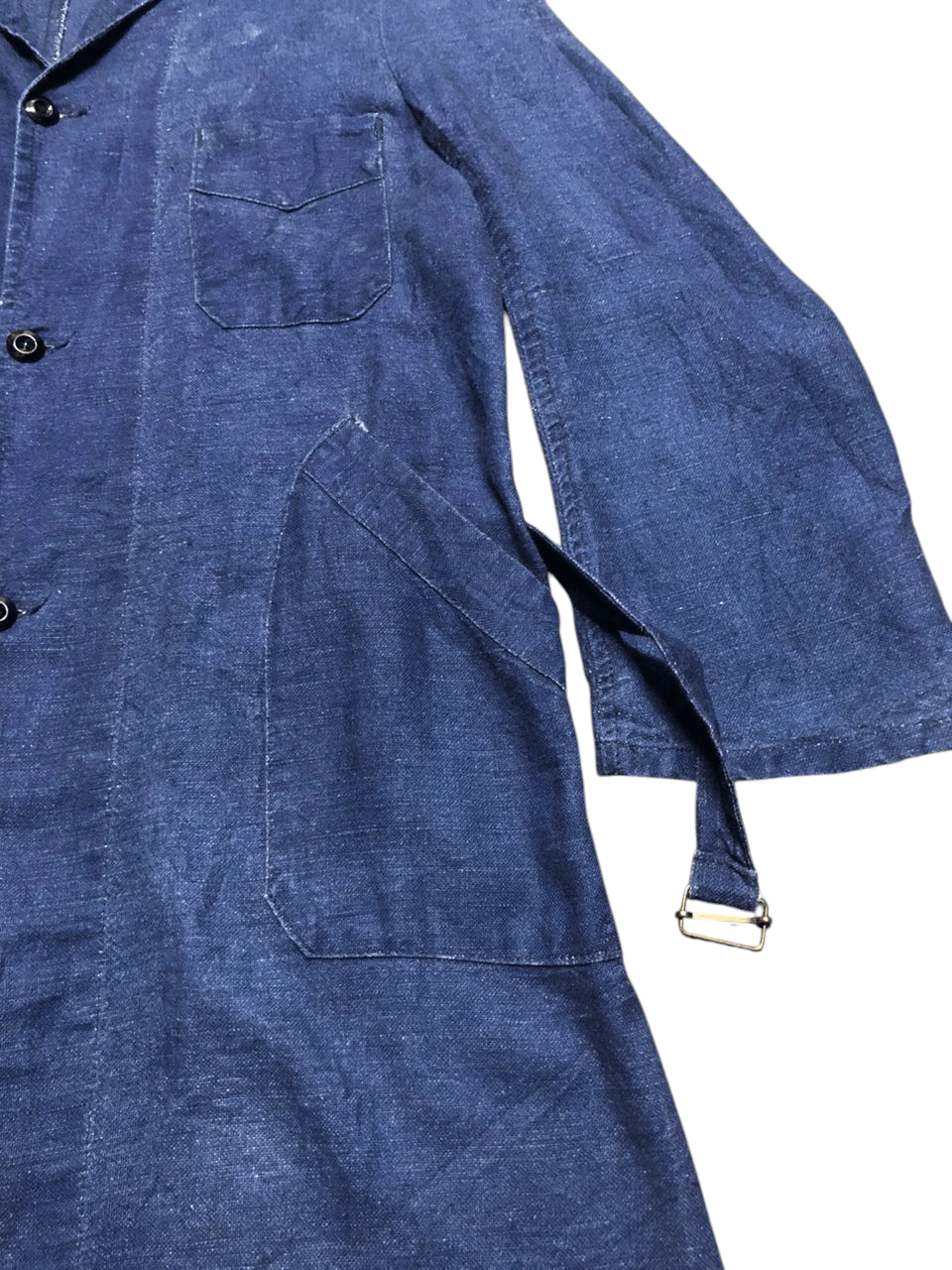 Garment Reproduction of Workers Vintage Garment Reproduction Of Workers Indigo Trenchcoat Size US S / EU 44-46 / 1 - 12 Thumbnail