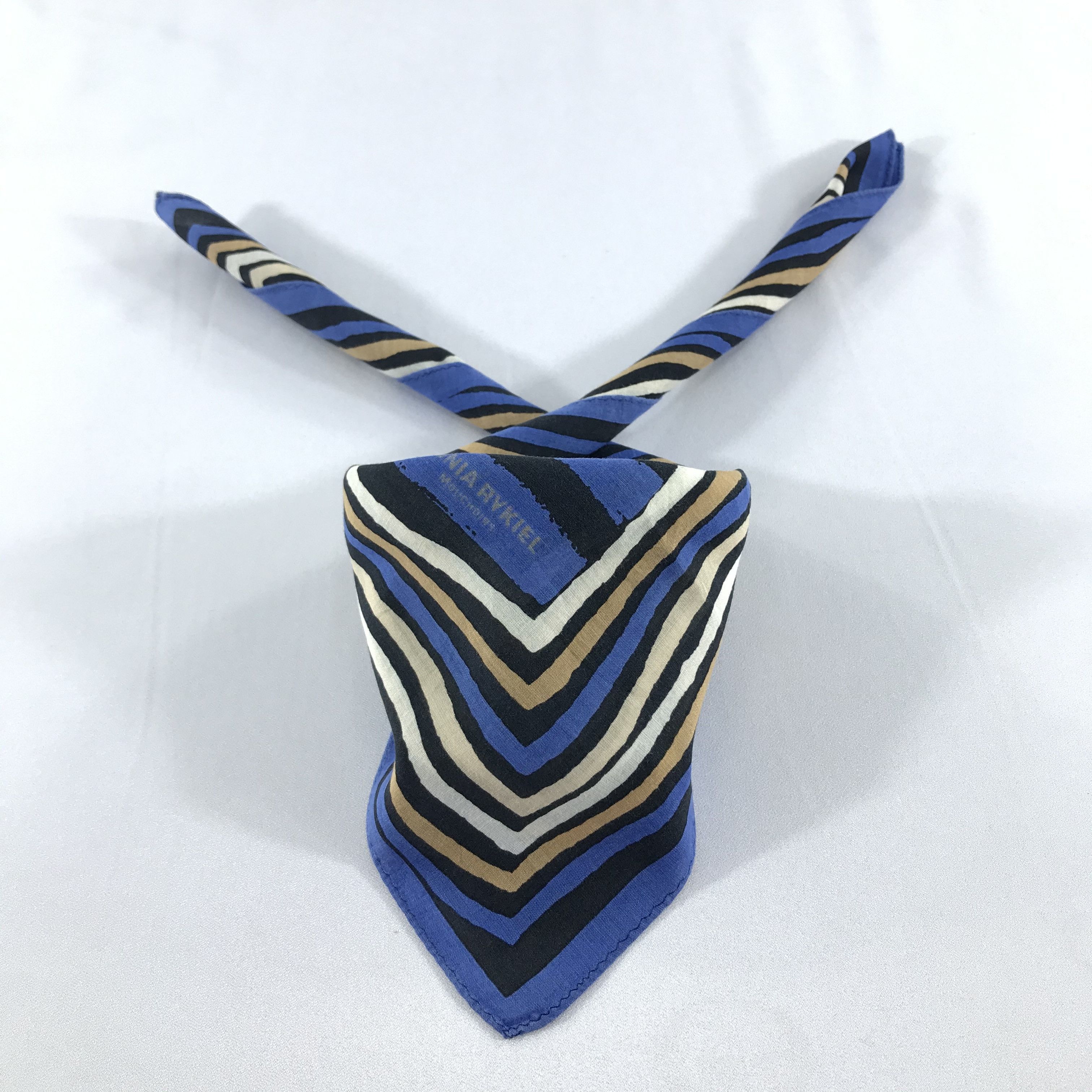 Sonia Rykiel Sonia Rykiel Abstract Handkerchief Bandana Neckerchief H651 Size ONE SIZE - 1 Thumbnail