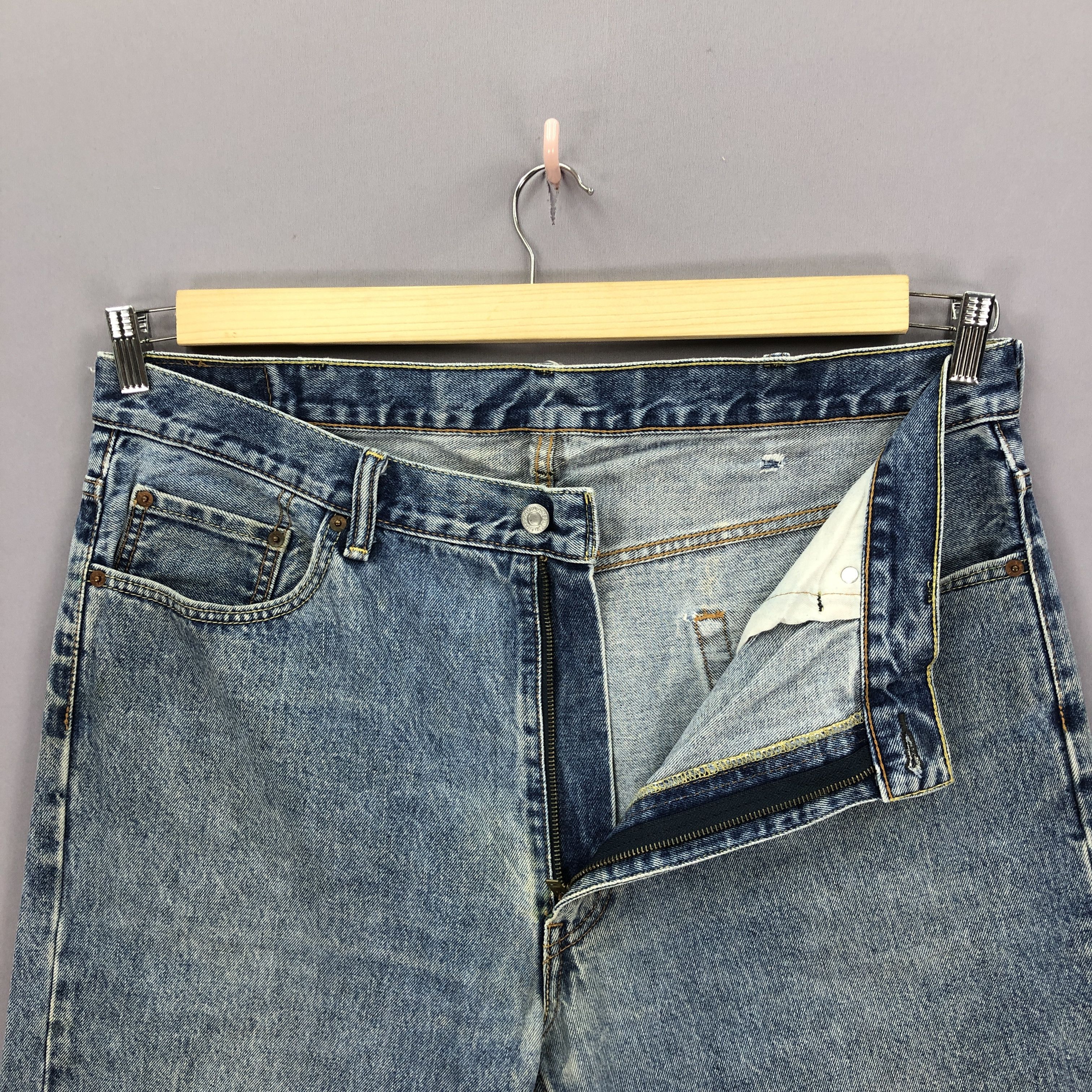 Levi's Vintage Y2K Levis 550 Faded Jeans Levi's Stonewash Denim Size US 38 / EU 54 - 5 Thumbnail