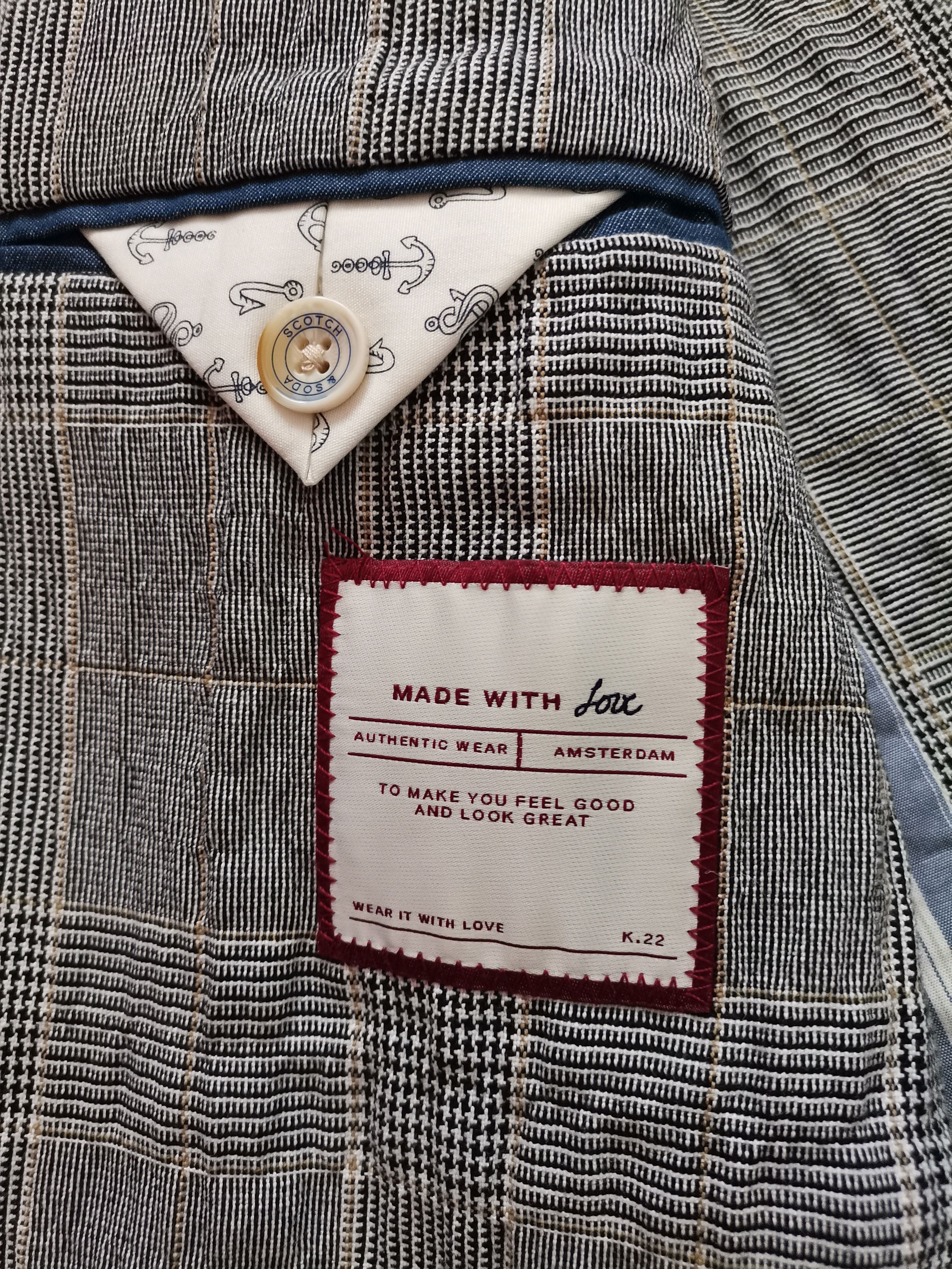 Scotch & Soda Scotch & Soda Tartan Blazer Size 36R - 5 Thumbnail