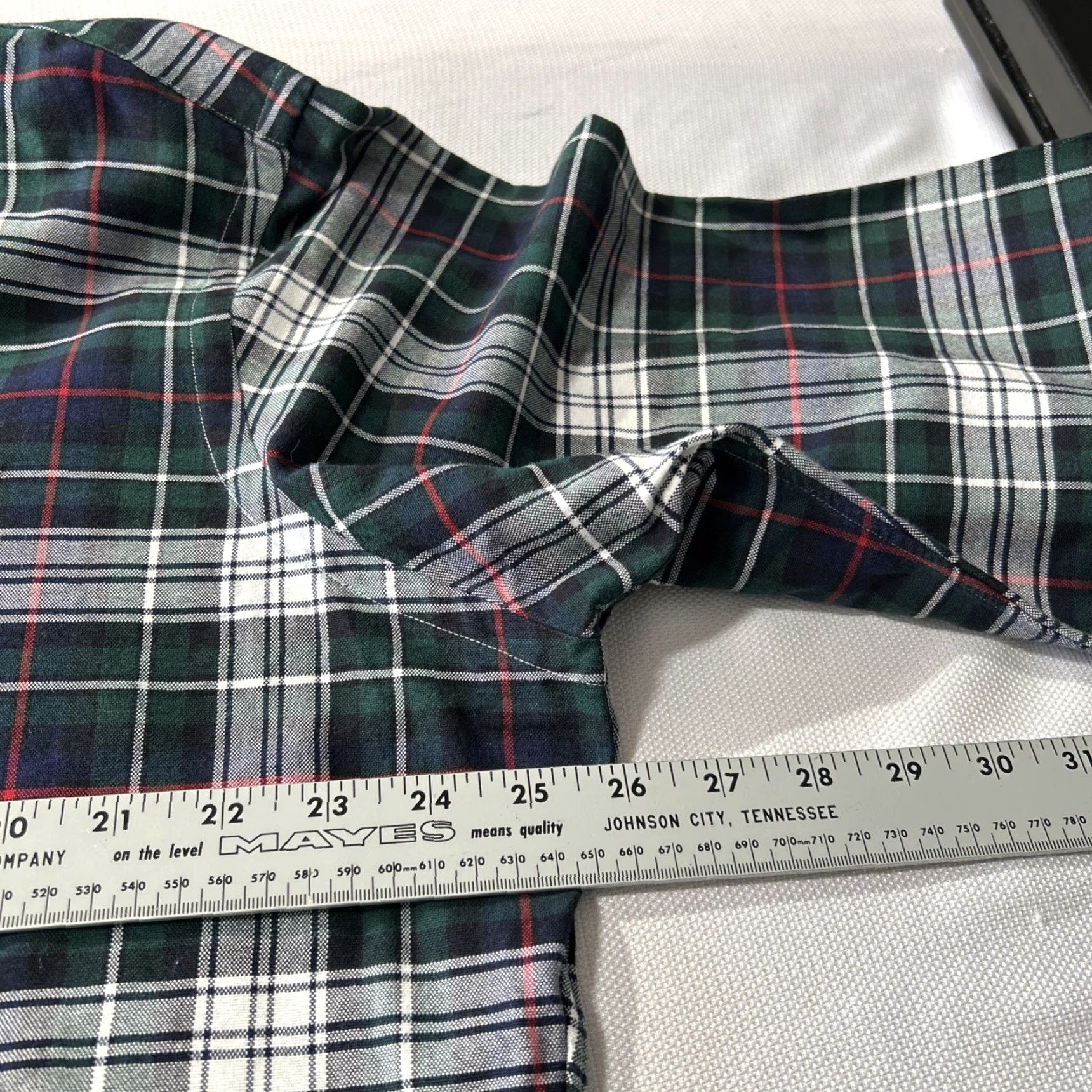 Polo Ralph Lauren Polo Ralph Lauren Classic Fit OXFORD Plaid Button-Down Shirt Men XL Green Size US XL / EU 56 / 4 - 4 Thumbnail