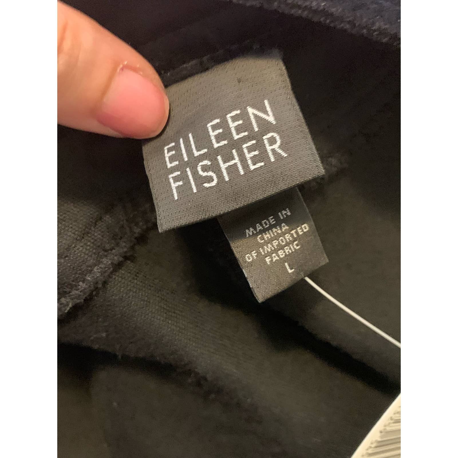 Eileen Fisher Eileen Fisher velvet straight legs dress pants size Large Size 38" / US 16 / IT 52 - 3 Thumbnail