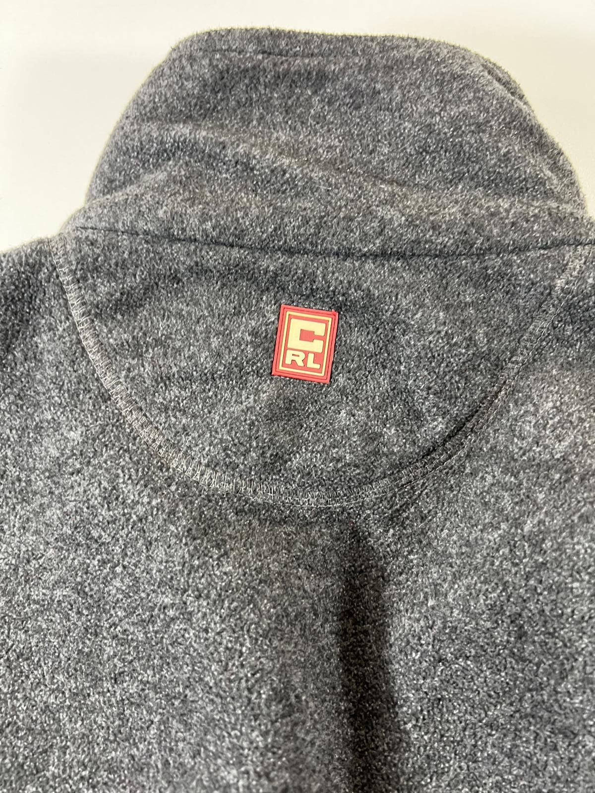 Chaps Ralph Lauren Vintage Chaps Ralph Lauren Grey Full-Zip Fleece Jacket Large Size US L / EU 52-54 / 3 - 8 Thumbnail