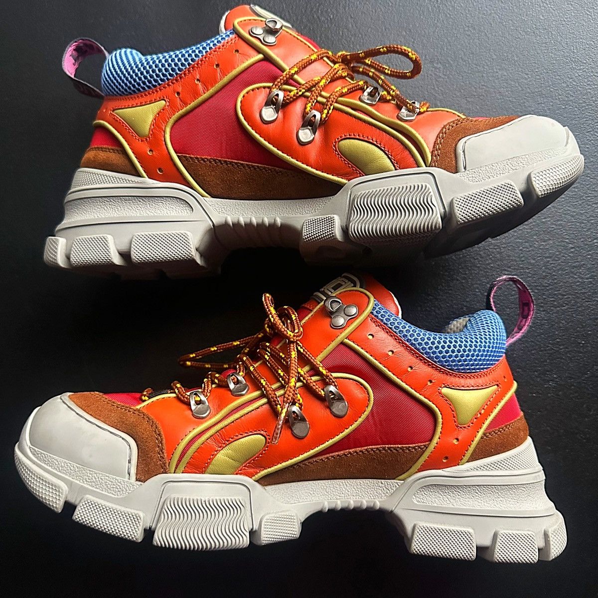 Gucci $980 Men’s Gucci Flashtrek SEGA Sneaker Boot Multicolor Size US 9.5 / EU 42-43 - 3 Thumbnail