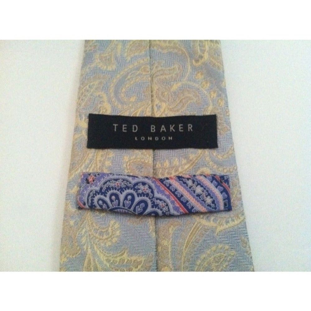 Ted Baker TED BAKER MEN'S NEW TIE WIDTH: 3 1/2" Size ONE SIZE - 5 Thumbnail
