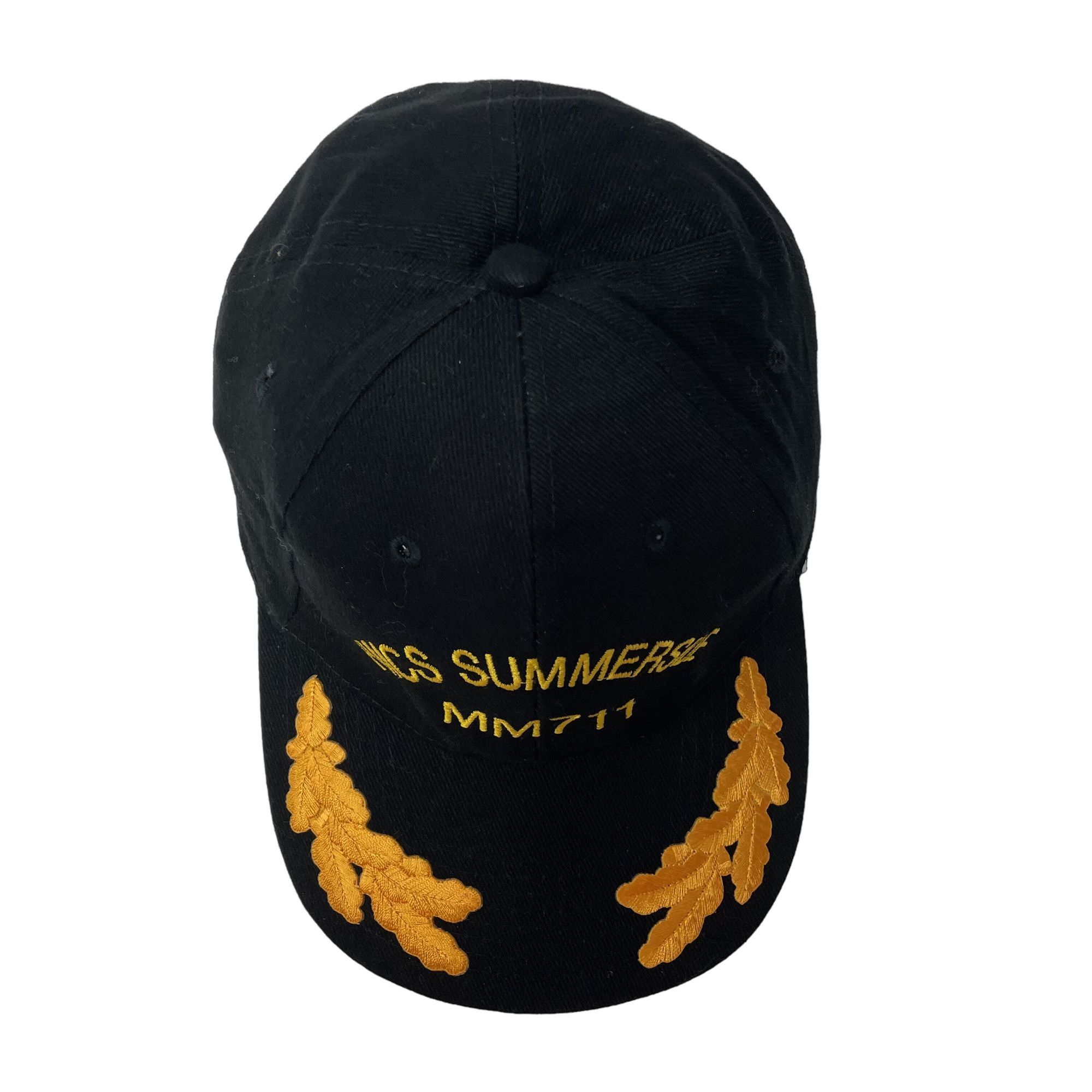 Other Vtg NAVY USNF Canadian Battleship Hat HMCS SUMMERSIDE MM711 Size ONE SIZE - 4 Thumbnail