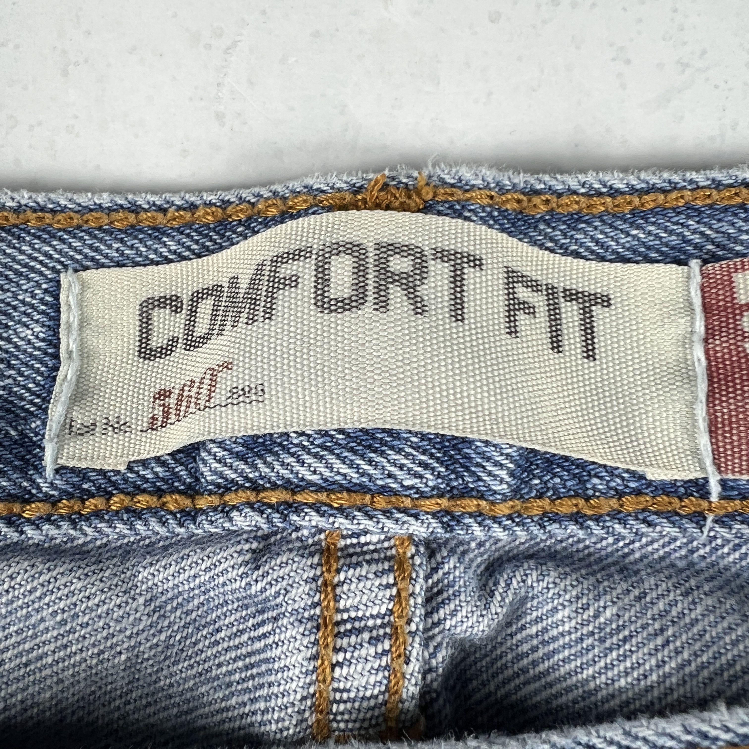 Levi's Levi's Jeans Men's 560 Loose Tapered Blue Faded Denim Size US 34 / EU 50 - 8 Thumbnail