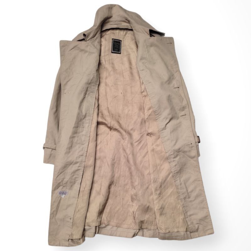 Christian Dior Monsieur Christian Dior Vintage Trench Coat Jacket Size M / US 6-8 / IT 42-44 - 3 Thumbnail