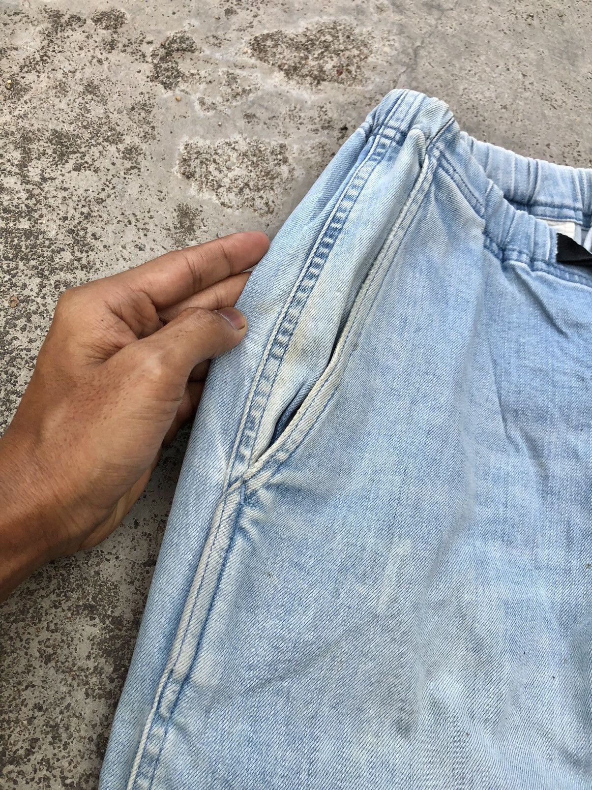 Gramicci STRECTHABLE DENIM PANT Size US 30 / EU 46 - 2 Thumbnail
