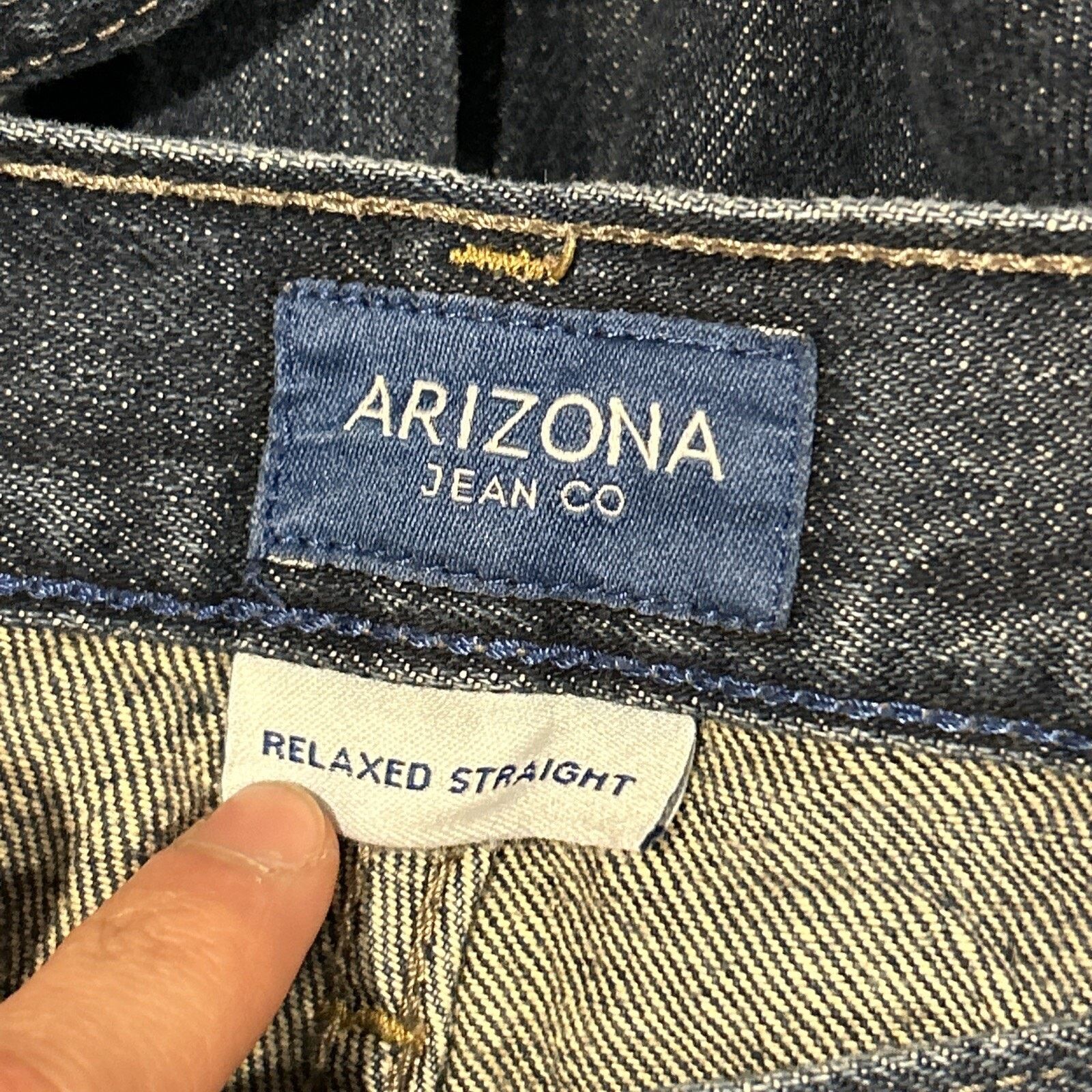Arizona Jean Co. Y2k 2000s Beyond Baggy Jeans Mens 40x30 Hamilton Loose Wide Size US 40 / EU 56 - 3 Thumbnail