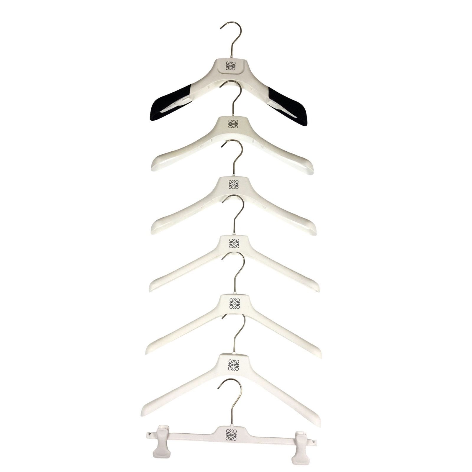 Loewe Loewe Logo Premium Made in Italy White Hangers Size ONE SIZE - 2 Thumbnail