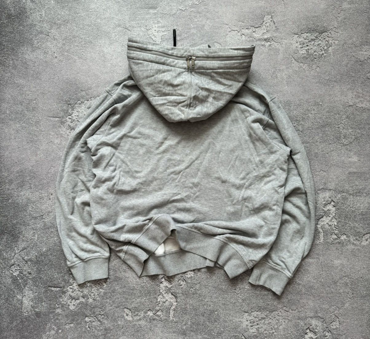 Adidas × Y-3 × Yohji Yamamoto Adidas L Y-3 Yohji Yamamoto gray hoodie sweatshirt hooded Size US L / EU 52-54 / 3 - 15 Thumbnail