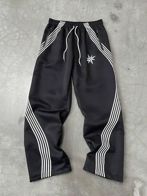 Stripe DRIP street Y2K Pants