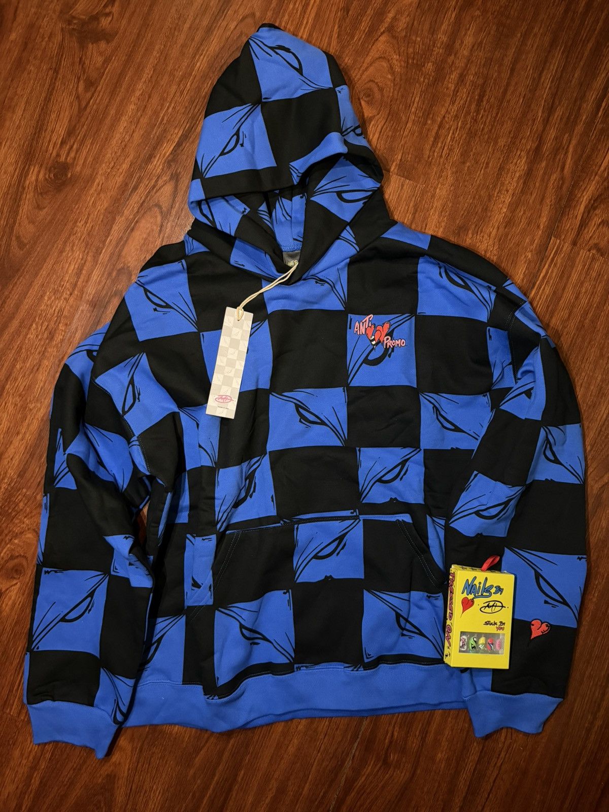 Matty Boy Matty Boy Las Vegas Anti Promo 99 Eyes BLUE Hoodie Size US L / EU 52-54 / 3 - 1 Thumbnail