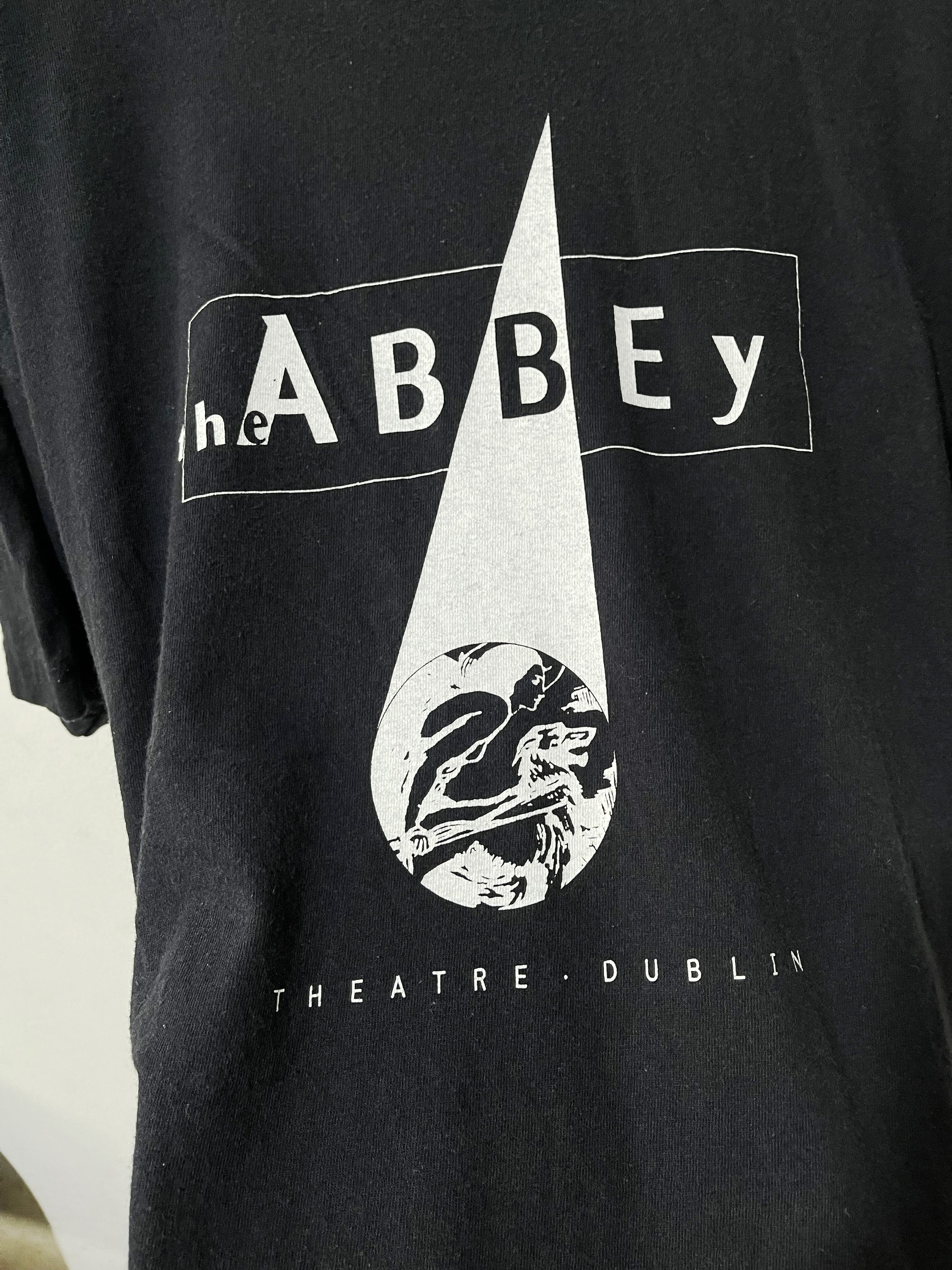 Band Tees × Vintage Vintage 80s Abbey Theatre Shirt Size US L / EU 52-54 / 3 - 2 Thumbnail
