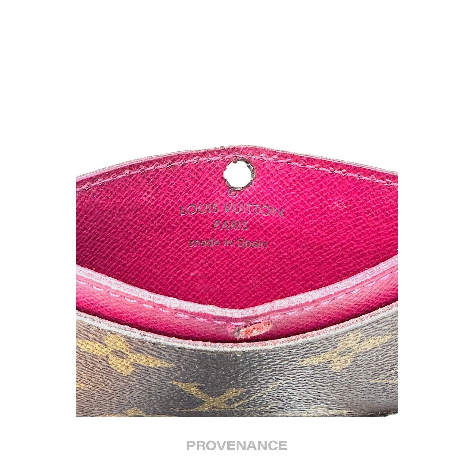 Louis Vuitton 🔴 Louis Vuitton Card Holder Wallet - Monogram Fuchsia Size ONE SIZE - 6 Thumbnail