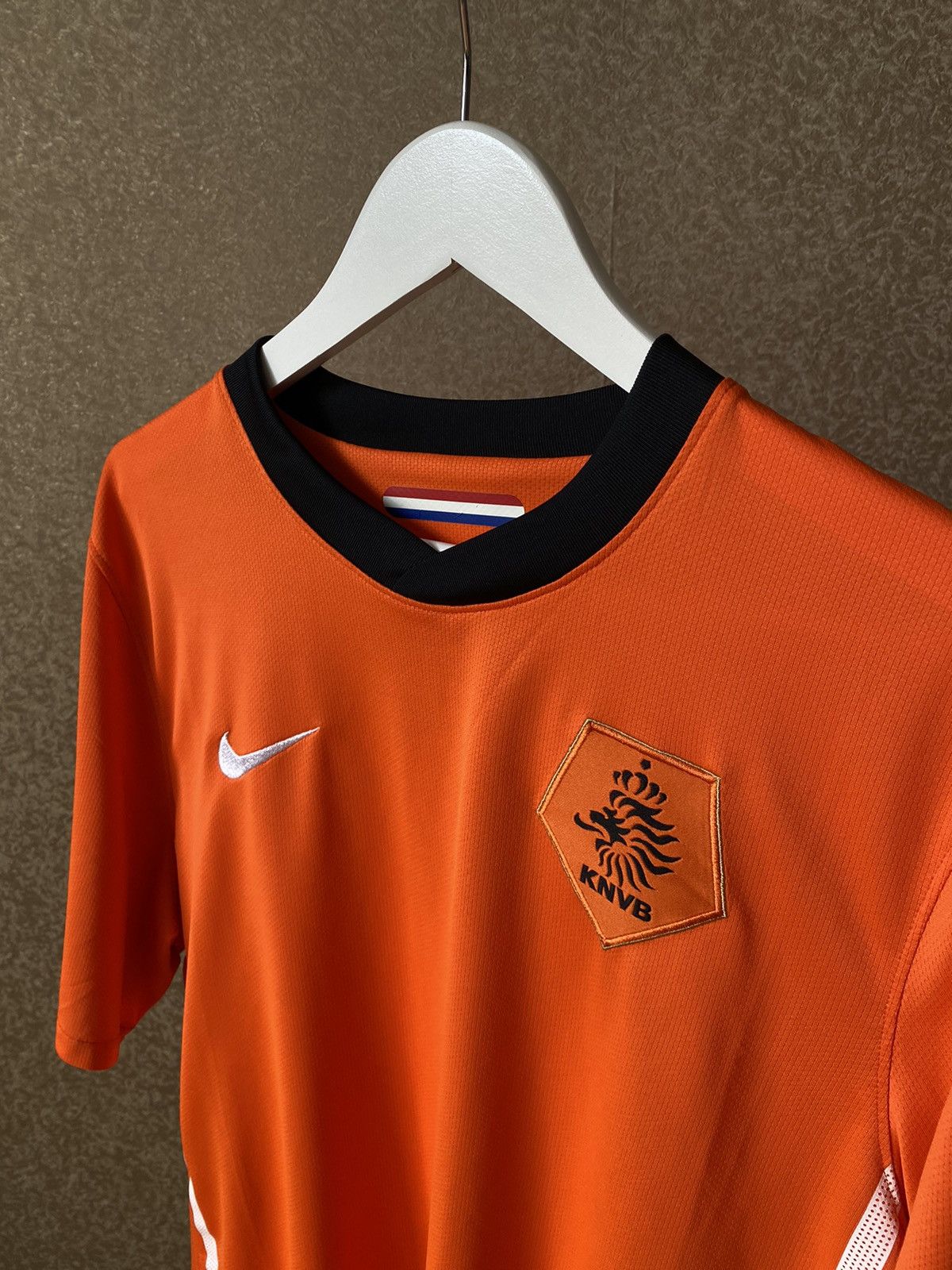 Vintage Vintage Nike KNVB 2010 2012 Soccer Jersey Size US L / EU 52-54 / 3 - 3 Thumbnail