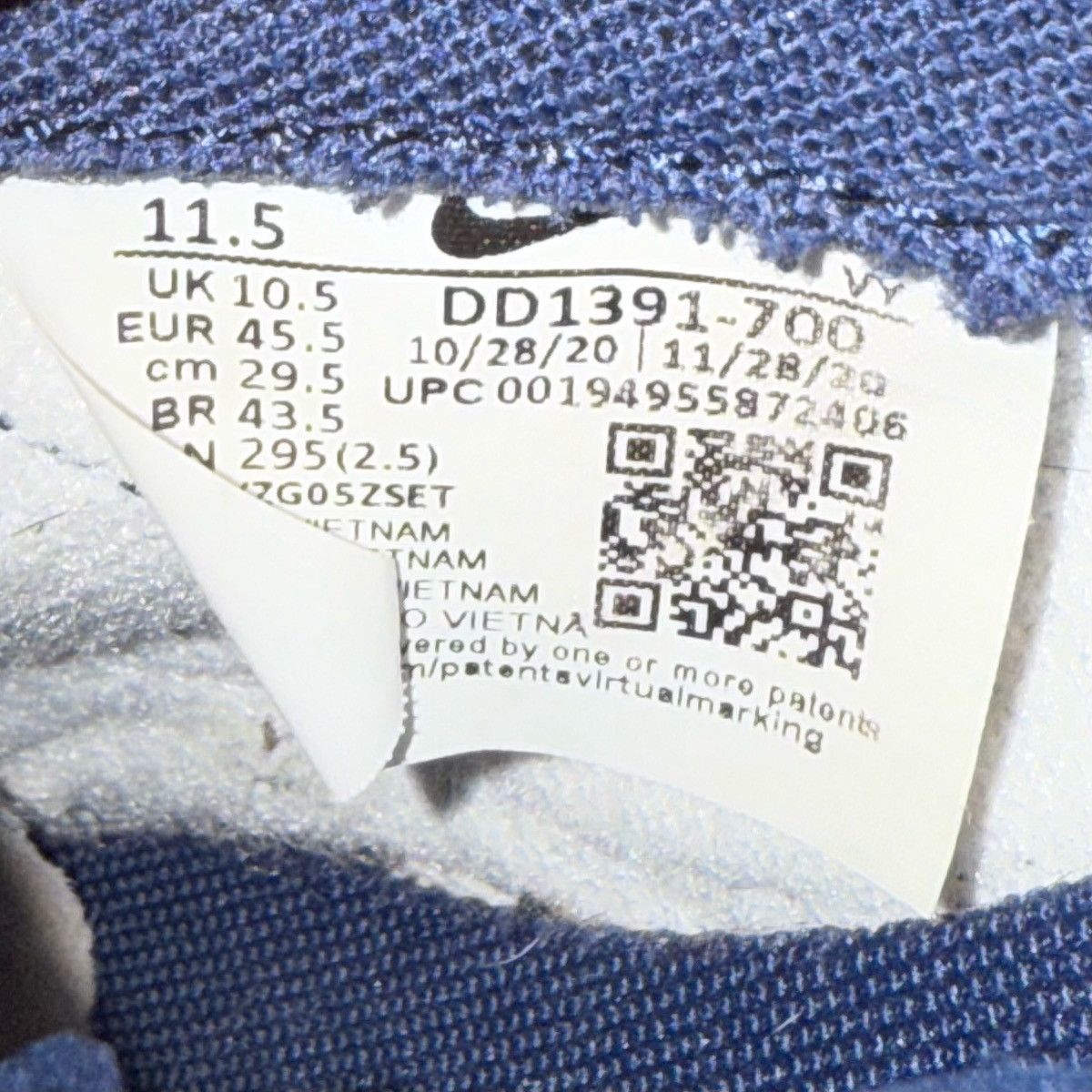 Nike Size 11.5 - Nike Dunk Low Michigan 2021 - DD1391-700 Size US 11.5 / EU 44-45 - 6 Thumbnail