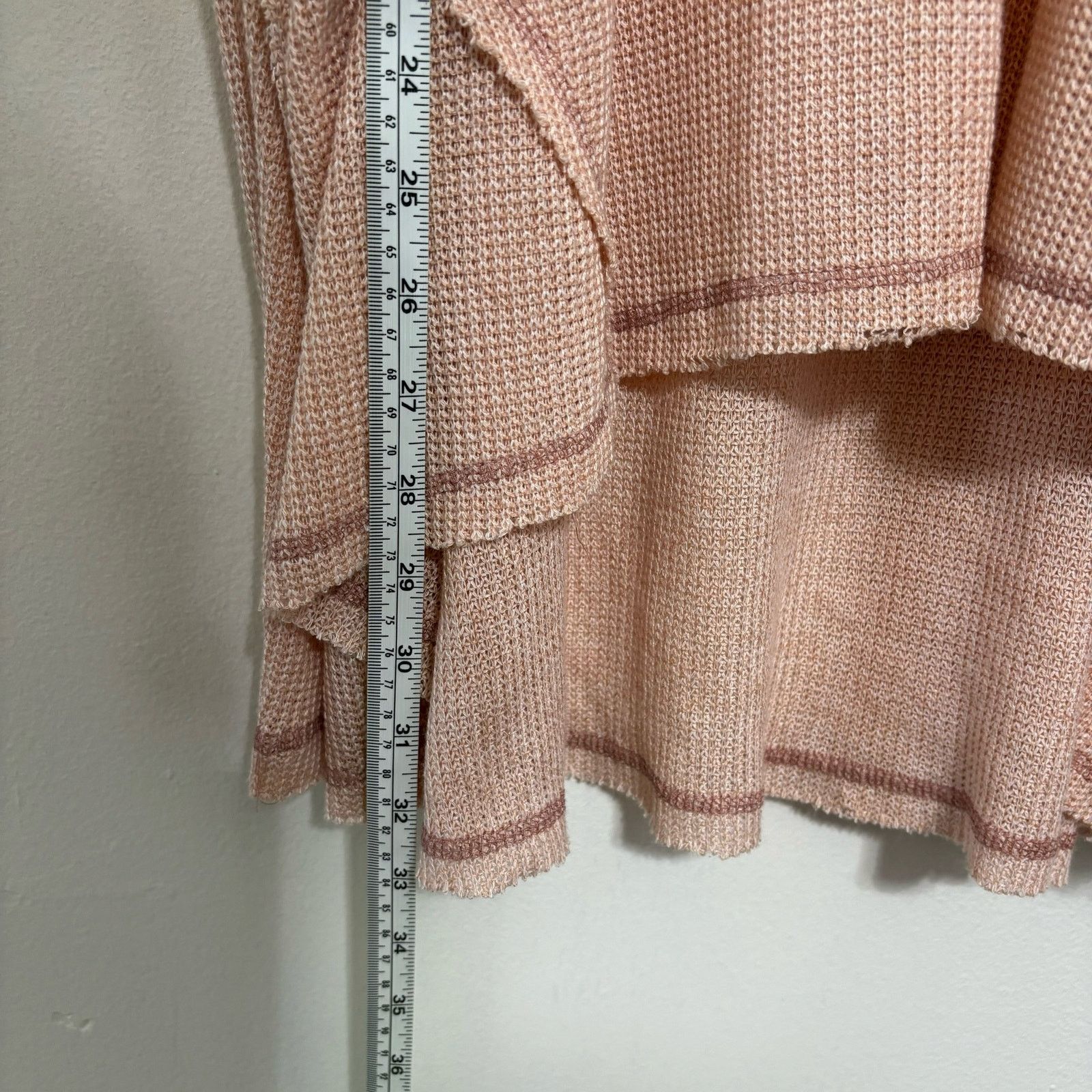 Anthropologie Anthropologie Deletta Pink Cold Shoulder Knit Shirt Size M Size M / US 6-8 / IT 42-44 - 3 Thumbnail