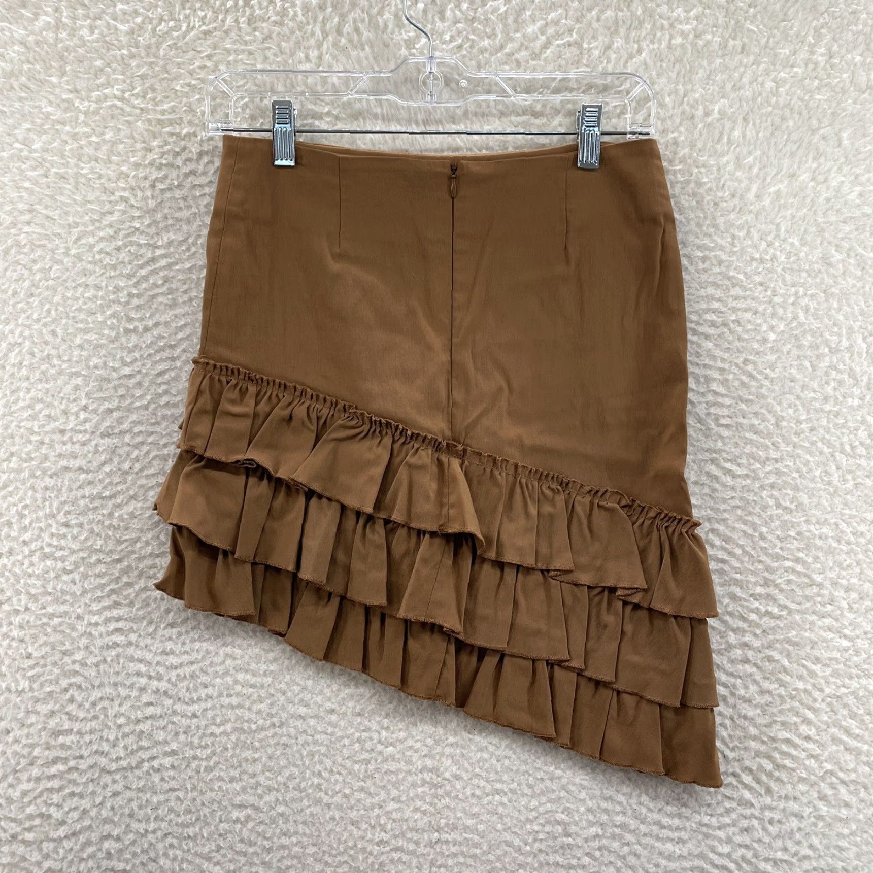 Morgan De Toi VINTAGE 90s Y2K Morgan De Toi Skirt 4 26 Brown Edwardian Fairy Grunge Women Size 27" / US 4 / IT 40 - 2 Thumbnail