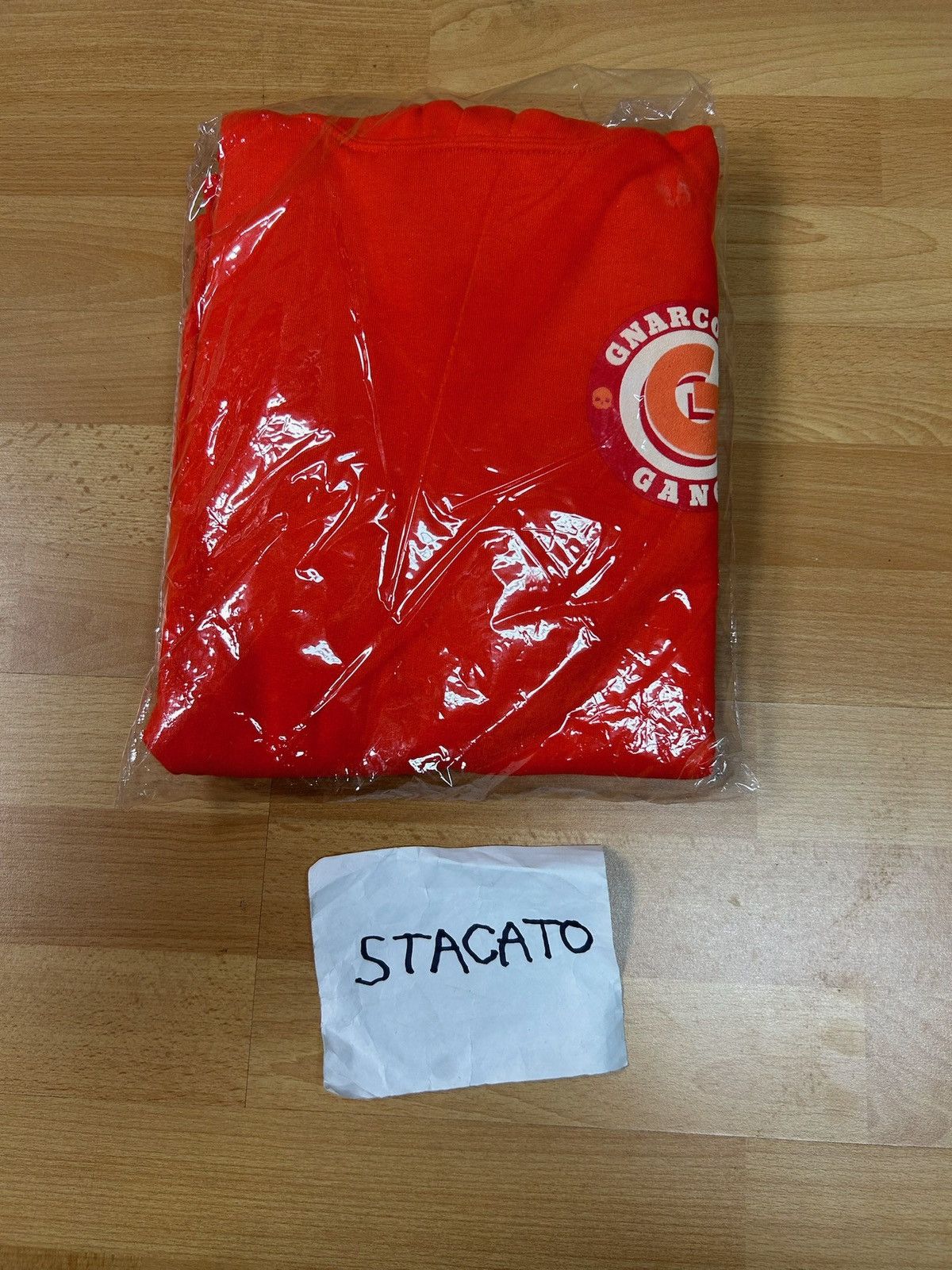 Gnarcotic × Rap Tees Lil Gnar Gnarcotic Gang Popeyes Hoodie Orange Size US S / EU 44-46 / 1 - 3 Thumbnail