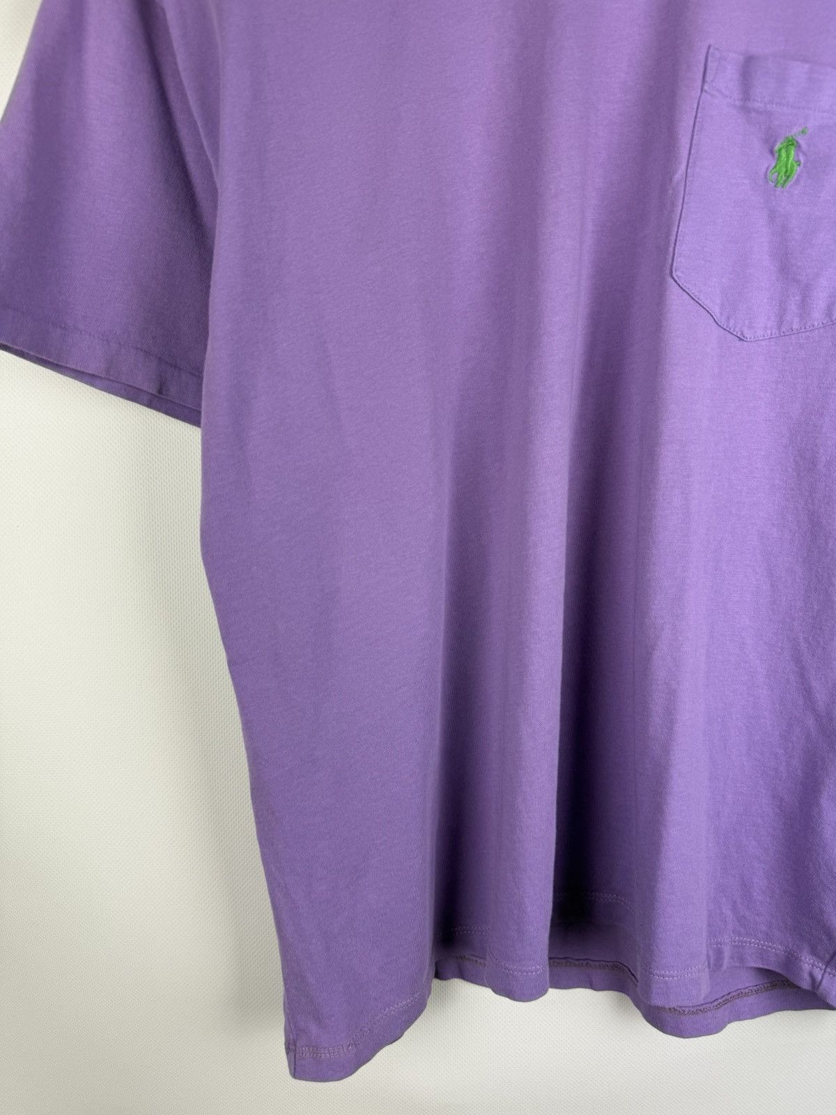 Polo Ralph Lauren × Vintage Polo By Ralph Lauren Vintage Men’s Chest Logo Pocket T Shirt Size US M / EU 48-50 / 2 - 7 Thumbnail