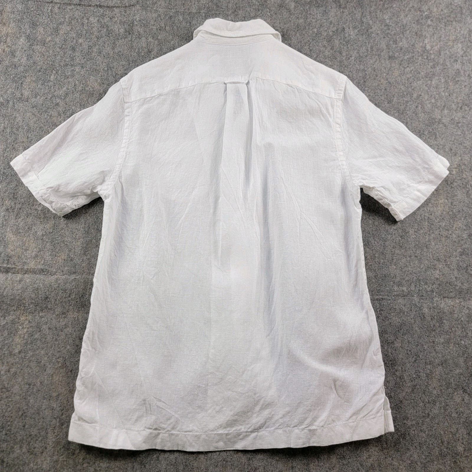 Todd Snyder Todd Snyder Baird McNutt Sea Soft Linen Shirt Short Sleeve Size US S / EU 44-46 / 1 - 2 Thumbnail