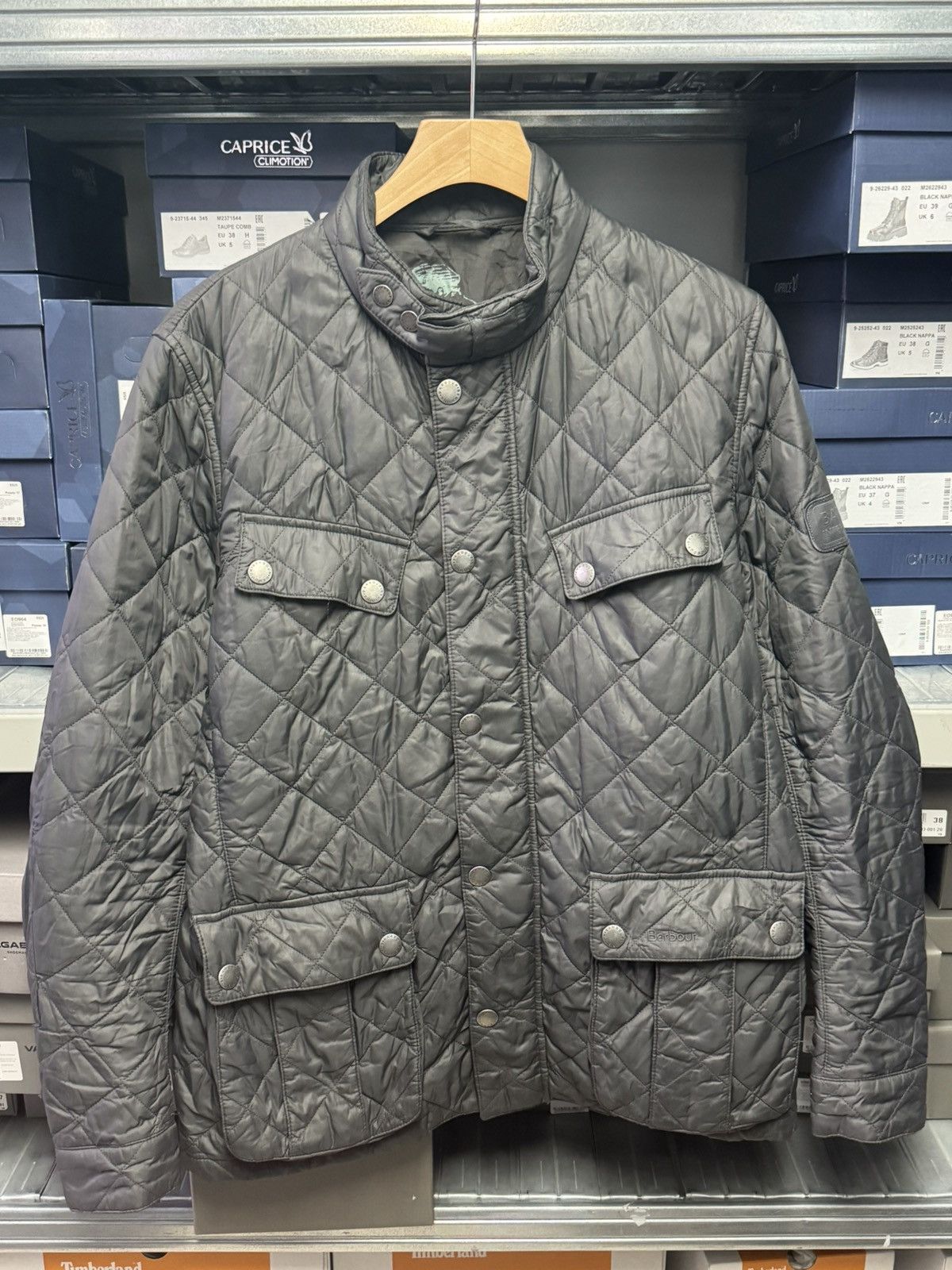 Barbour Barbour International Ariel Quilted Jacket Size US L / EU 52-54 / 3 - 1 Thumbnail