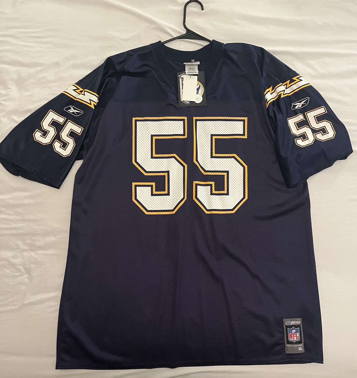 Vintage Junior Seau vintage jersey Size US XL / EU 56 / 4 - 4 Thumbnail