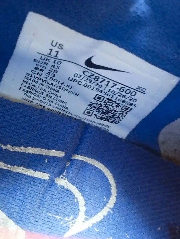 Nike Nike Mercurial Vapor 14 Elite AG size 45 football boots Size US 11 / EU 44 - 10 Thumbnail