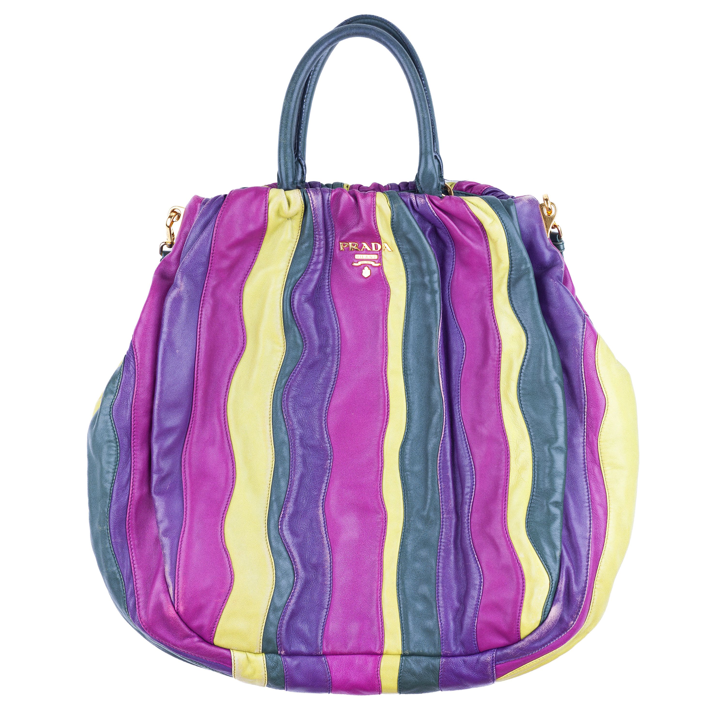 Prada Prada Spring/Summer 2008 Nappa Trembled Blossom Leather Bag Size ONE SIZE - 1 Thumbnail