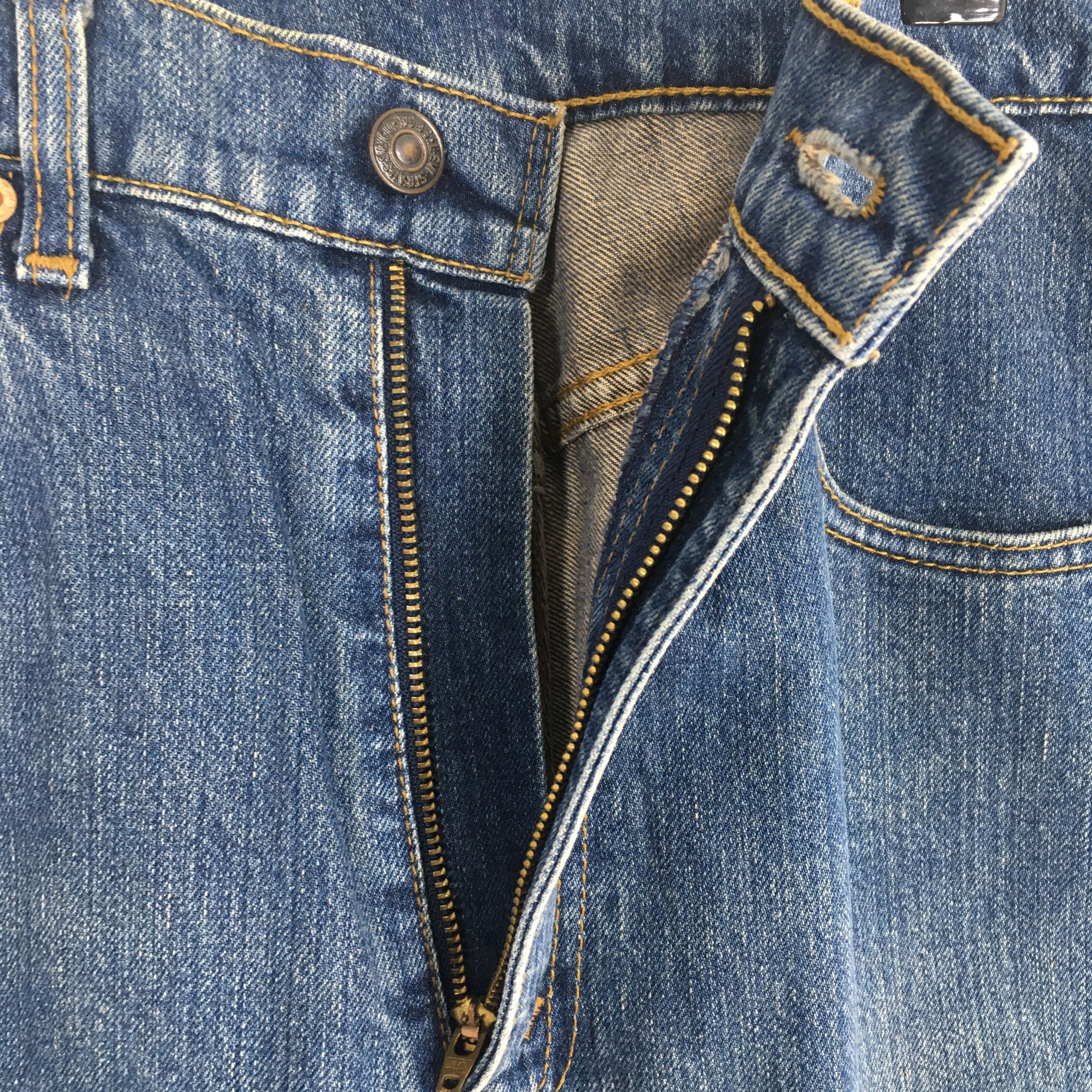 Levi's Size 31x32 Vintage 90s Levi's 512 Stonewash Blue Jeans S2069 Size US 31 - 6 Thumbnail