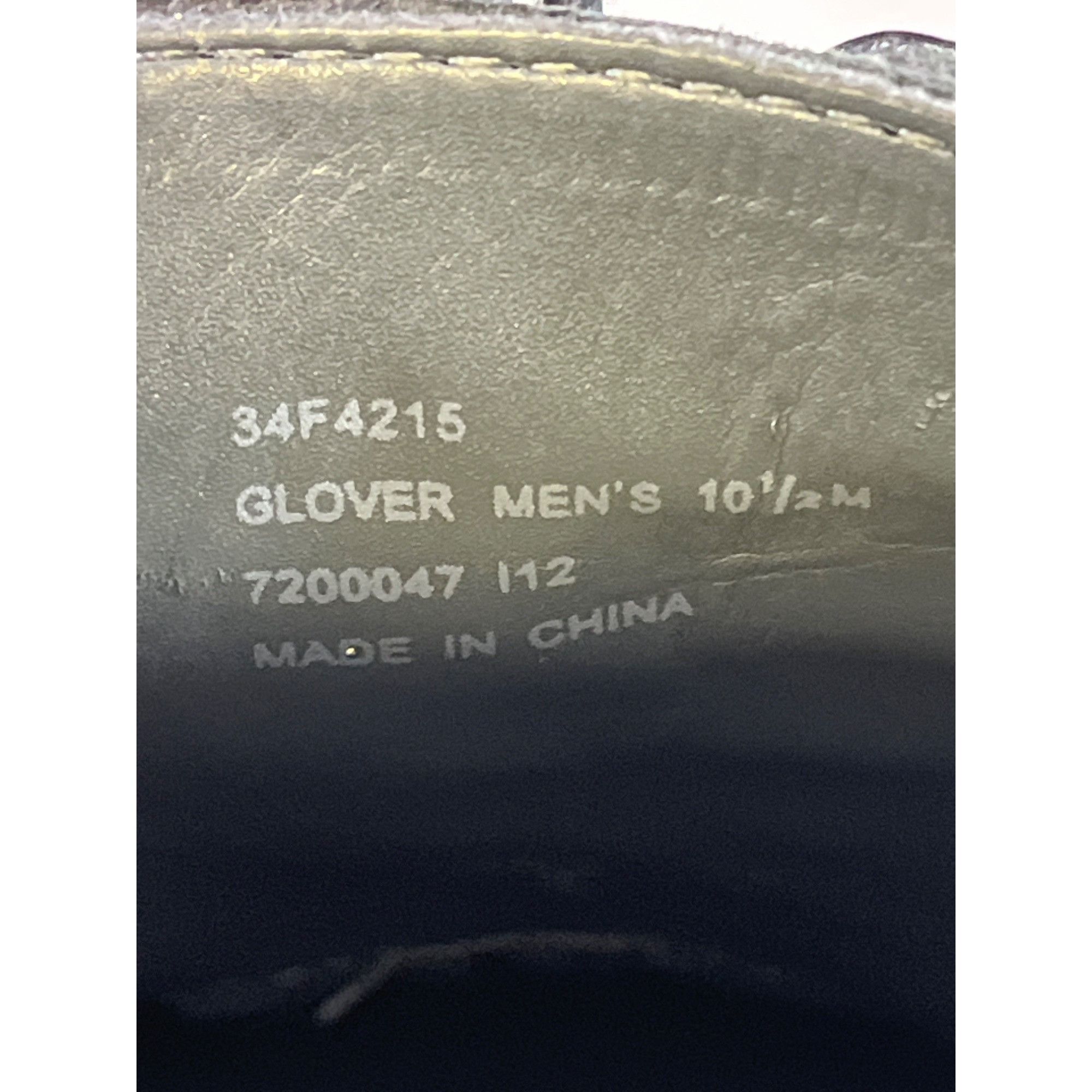 Calvin Klein Calvin Klein Glover Mens Black Oxfords Dress Shoes Size 10.5 Size US 10.5 / EU 43-44 - 7 Thumbnail