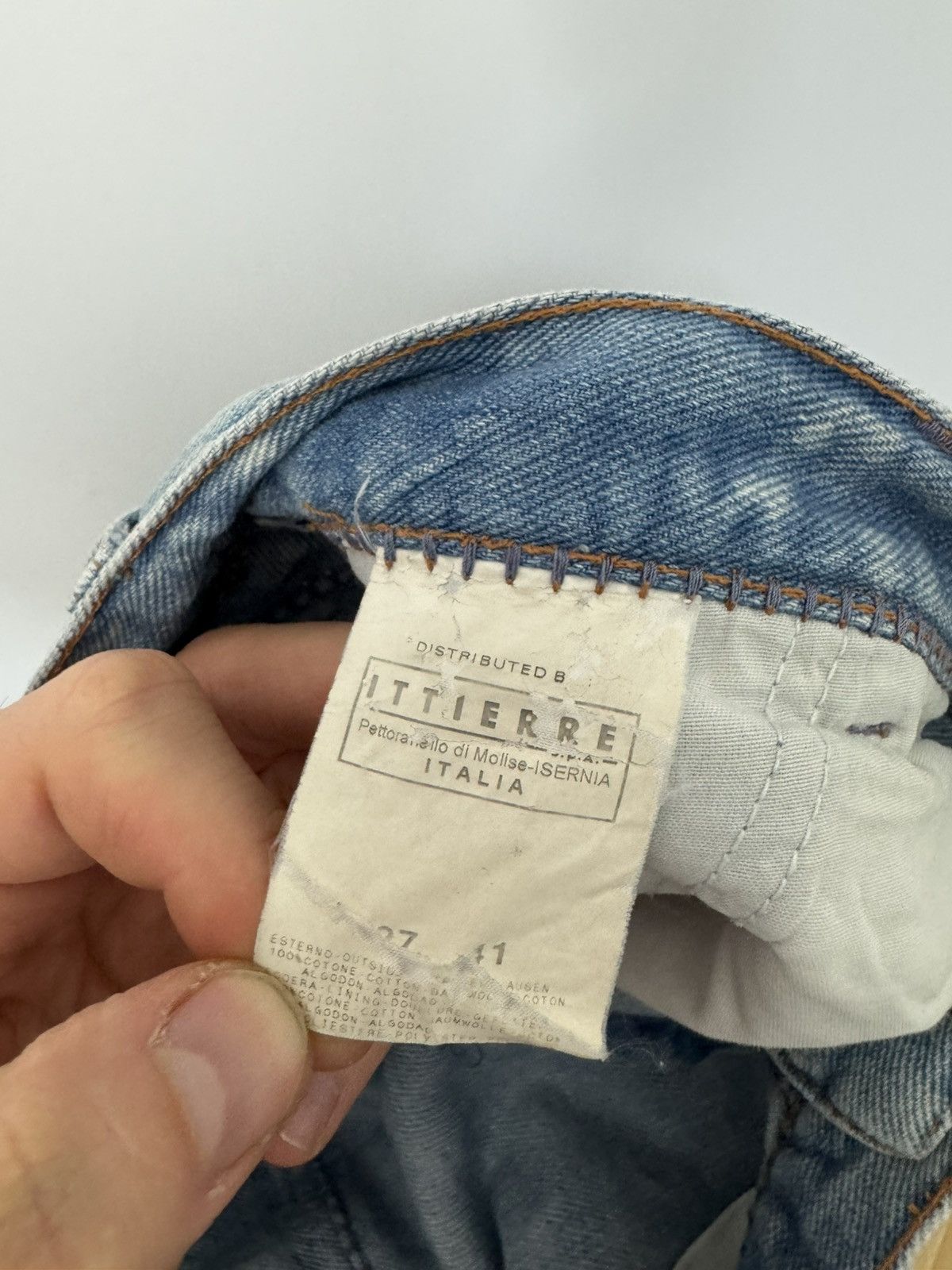 Roberto Cavalli Just Cavalli Flared Jeans Denim Pant Vintage Y2k Avant Garde Size 27" / US 4 / IT 40 - 6 Thumbnail