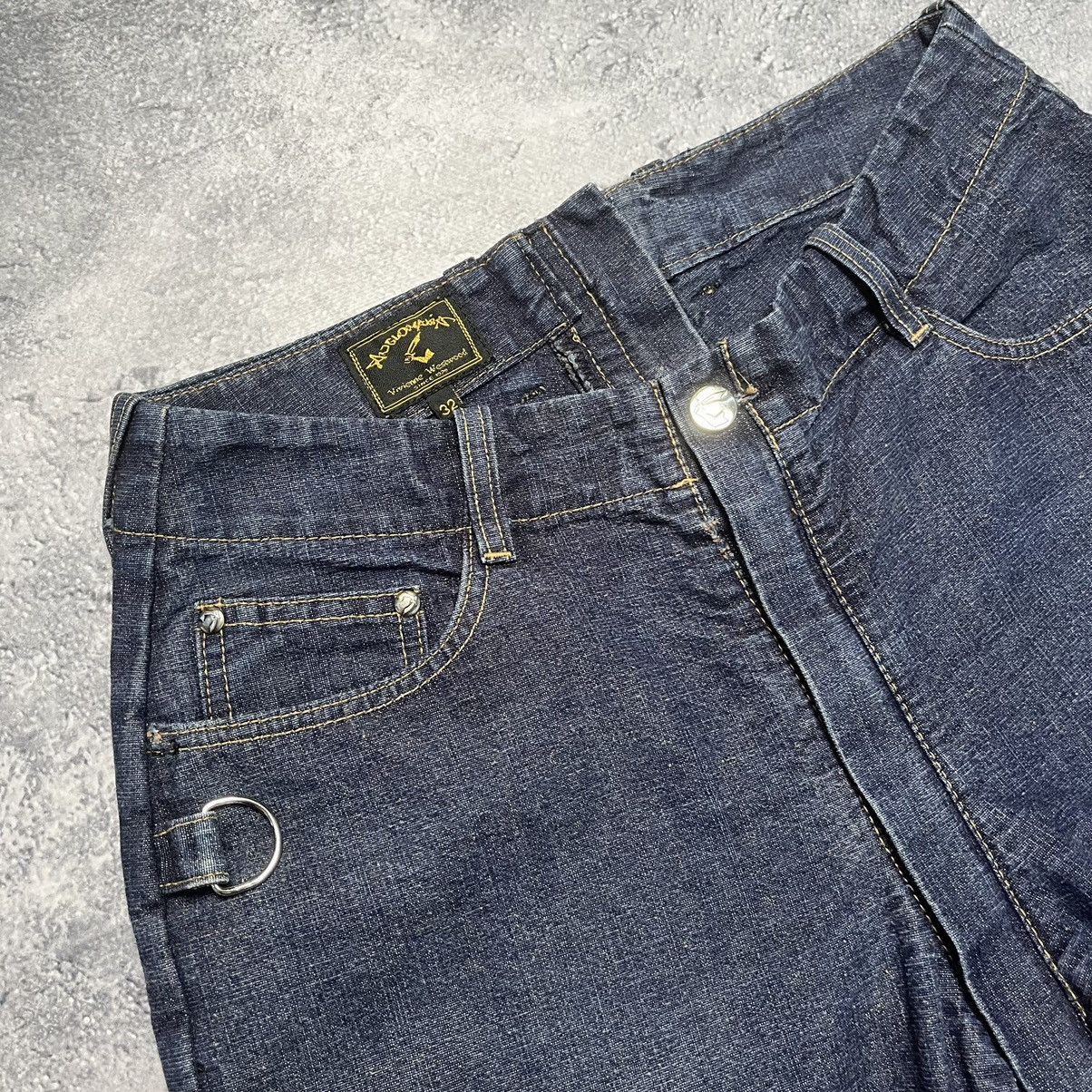 Vivienne Westwood Vivienne Westwood Anglomania Vintage Luxury Y2K Denim Jeans Size 32" / US 10 / IT 46 - 3 Thumbnail