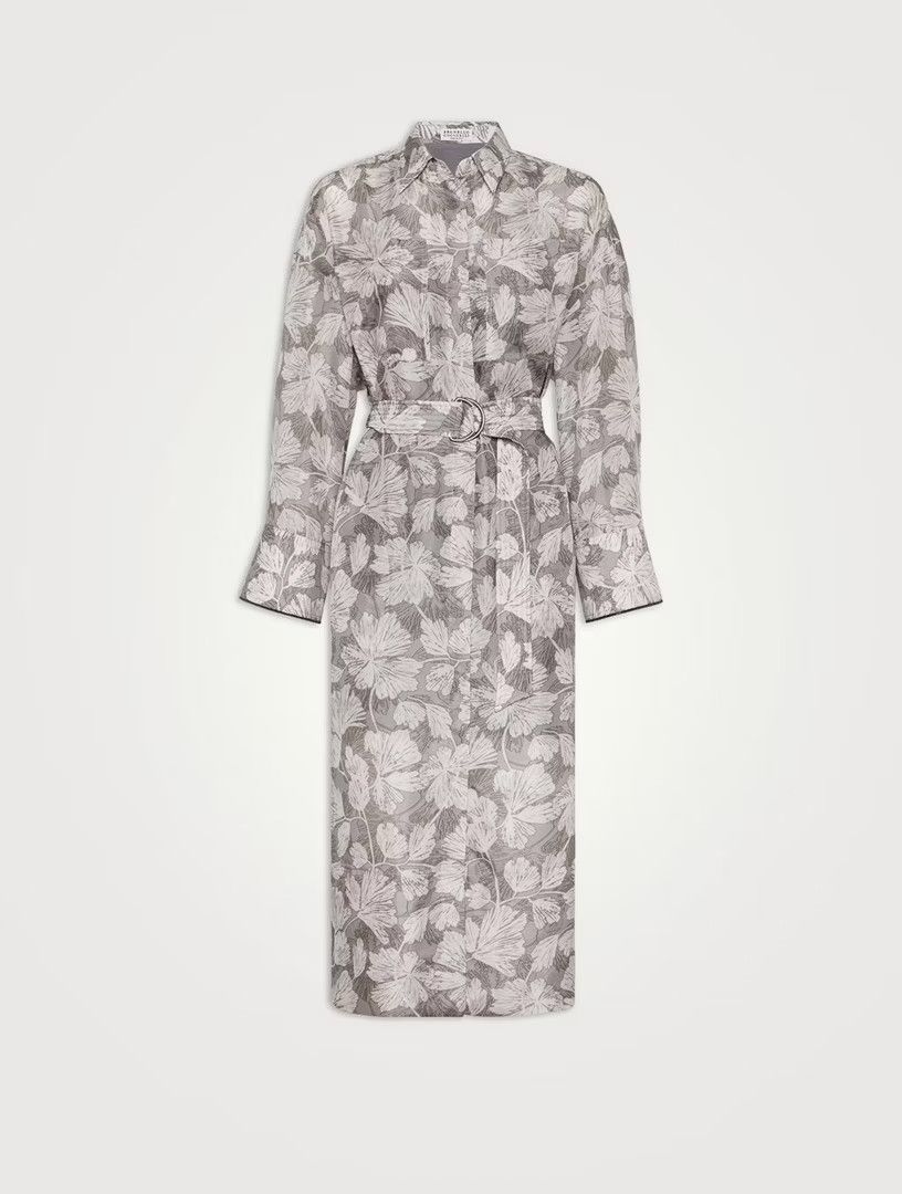 Brunello Cucinelli o1la1rc1a0325 Dress in Grey Size S / US 4 / IT 40 - 1 Thumbnail