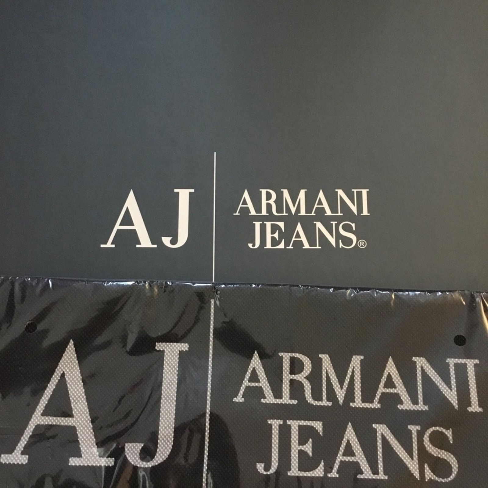 Armani Armani Jeans Blue High-Top Wedge Sneakers Size US 6.5 / IT 36.5 - 2 Thumbnail