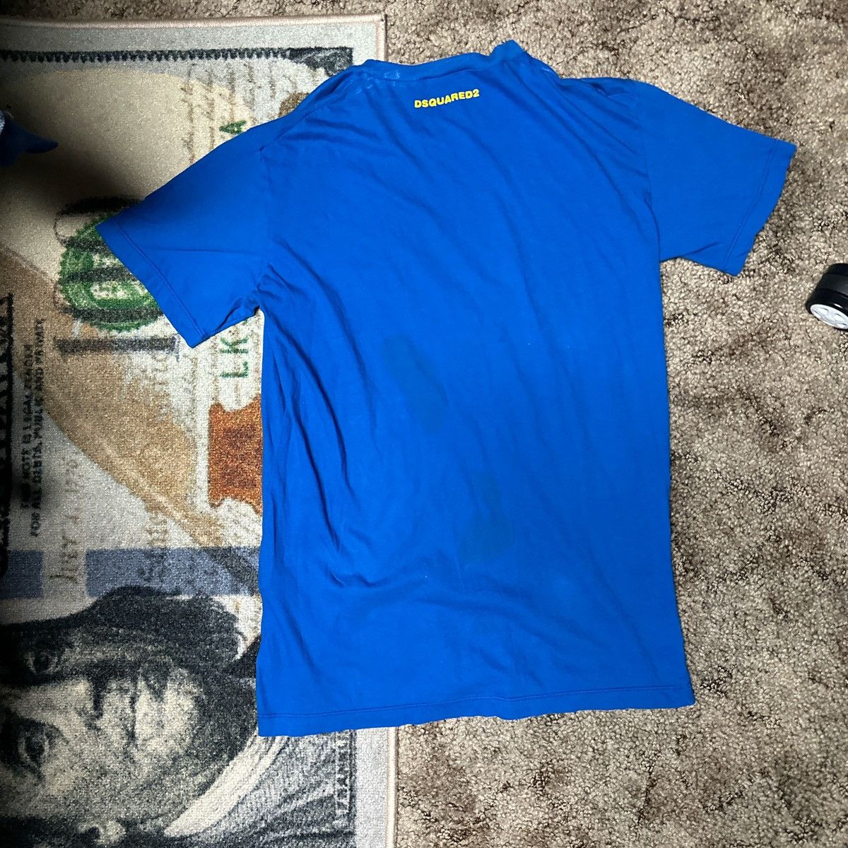 Dsquared2 Dsquared2 blue and yellow short sleeve Size US M / EU 48-50 / 2 - 5 Thumbnail