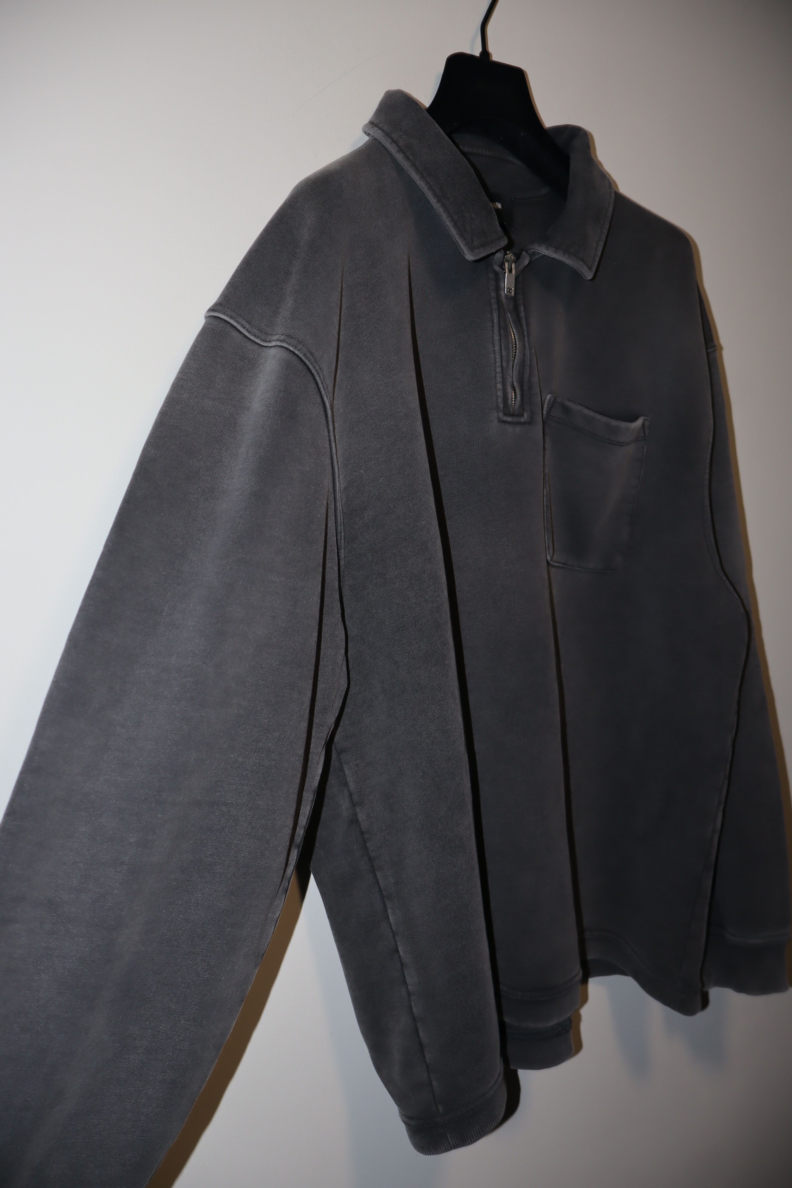 Represent Clo. Blank distressed zip sweatshirt Size US L / EU 52-54 / 3 - 6 Thumbnail