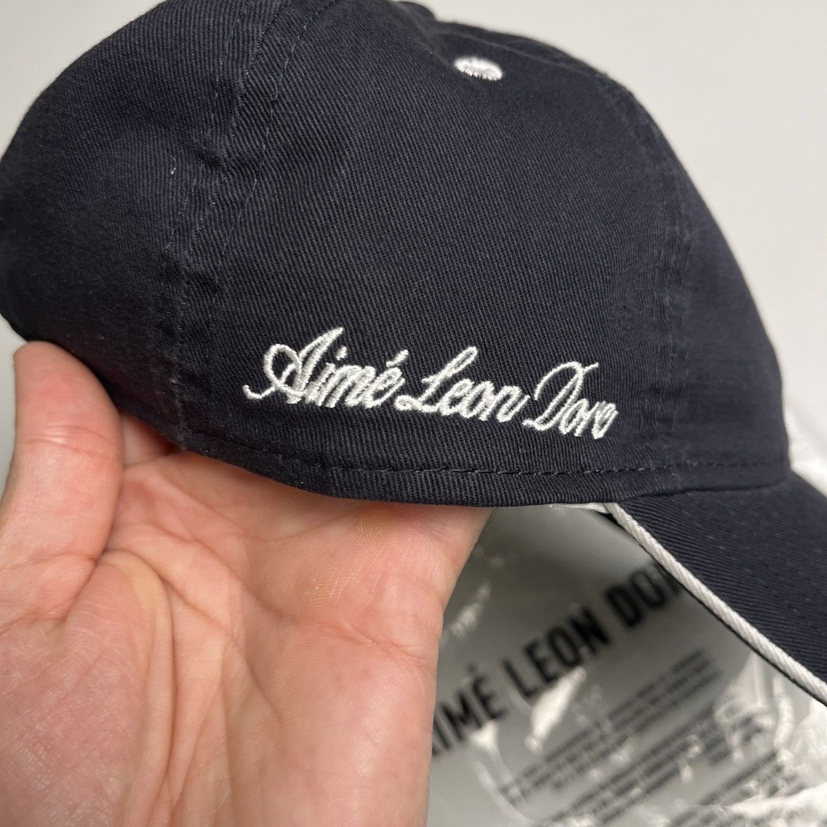 Aime Leon Dore Aime Leon Dore New York Yankees New Era Ballpark Navy Blue Size ONE SIZE - 4 Thumbnail