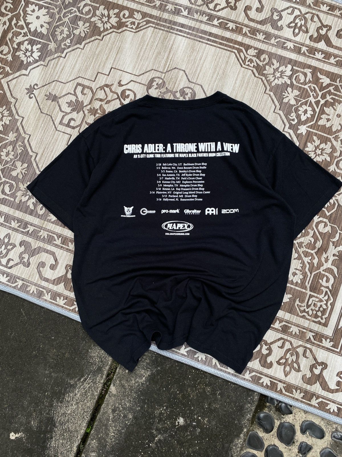 Band Tees 2011 Chris Adler Tour "A Throne With a View" Size US L / EU 52-54 / 3 - 3 Thumbnail