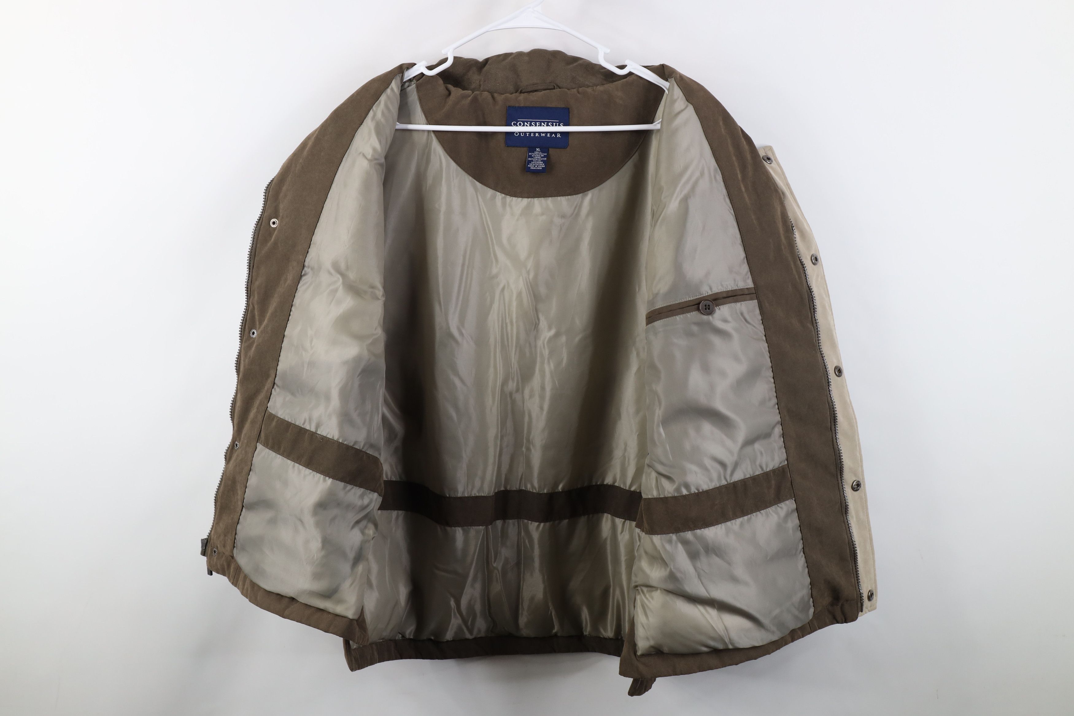 Vintage Vintage 90s Y2K Streetwear Microfiber Puffer Vest Jacket Size US XL / EU 56 / 4 - 8 Thumbnail