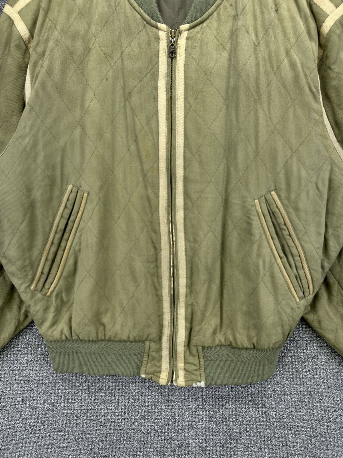 Japanese Brand × Vintage Vintage Jun Men Japanese Trashed Jacket Size US L / EU 52-54 / 3 - 8 Thumbnail